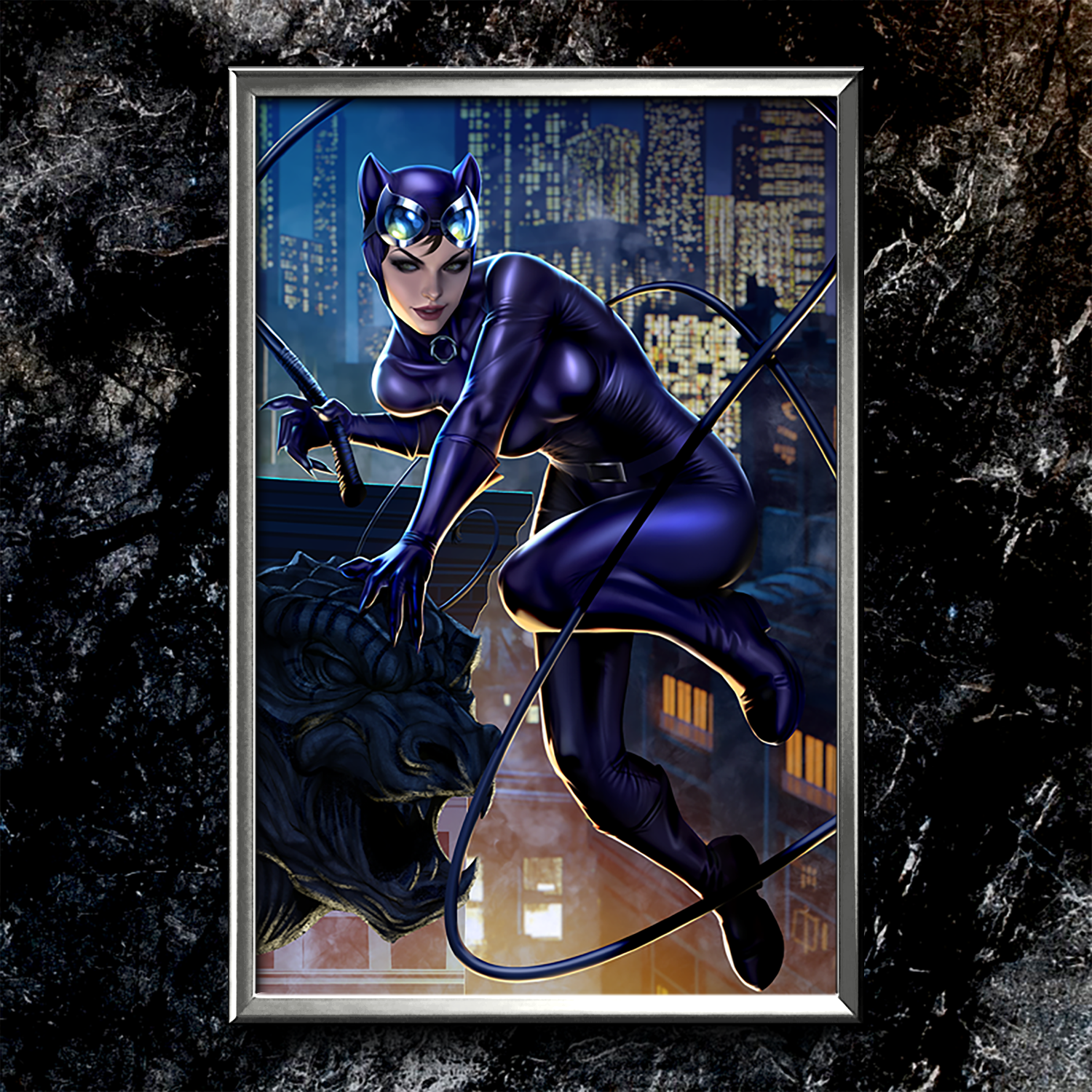 Batman #609 Catwoman Semi-Gloss Art Print