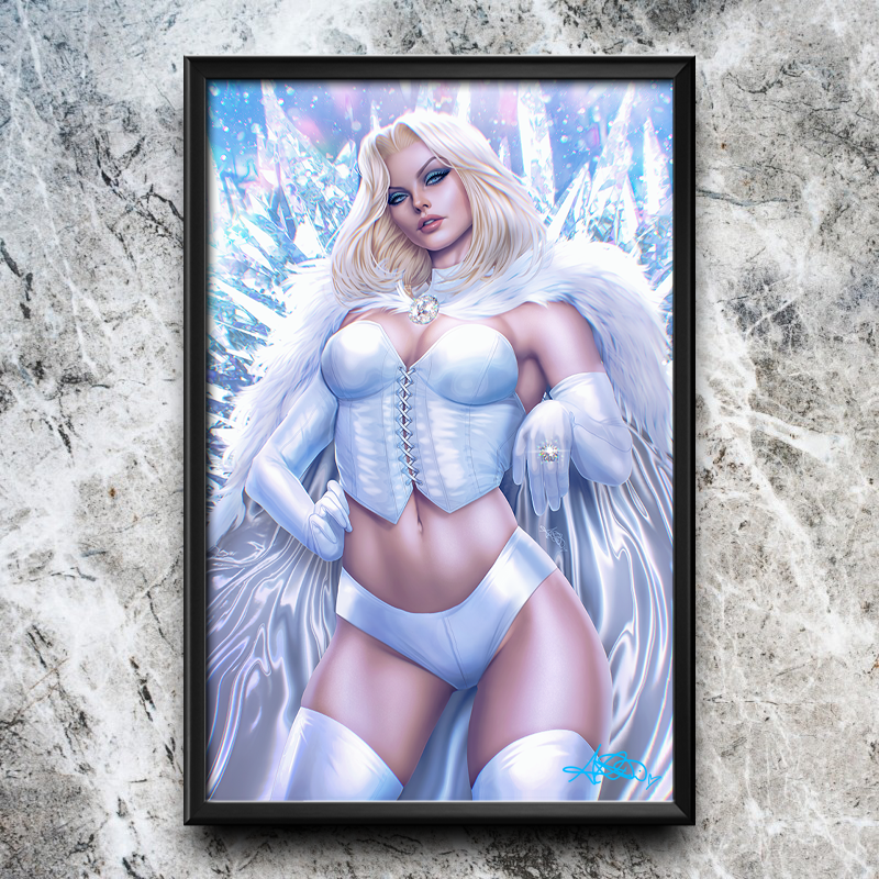 X-Men #26 (Emma Frost) Semi-Gloss Art Print