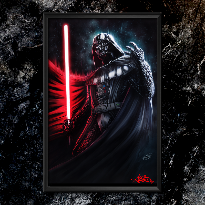 Star Wars: Darth Vader Semi-Gloss Art Print