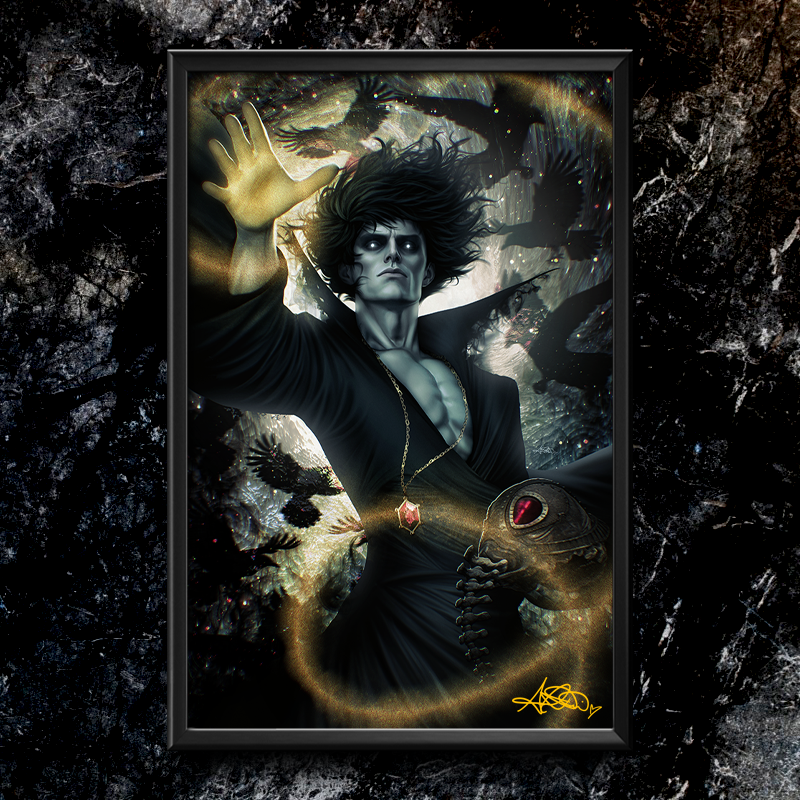 The Sandman: Morpheus Semi-Gloss Art Print