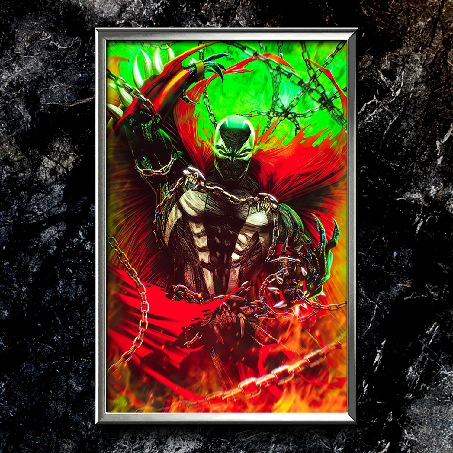 Spawn "Inferno" Semi-Gloss Art Print