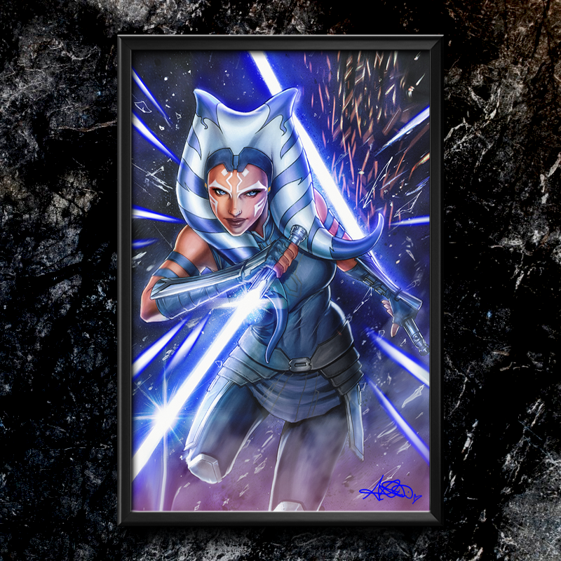 Ahsoka Tahno "Order 66" Semi-Gloss Art Print