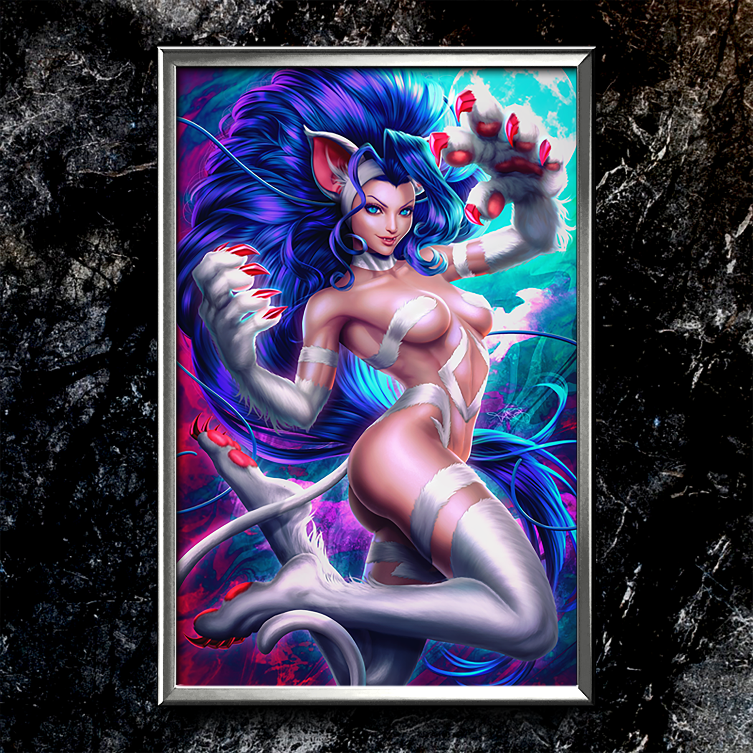 Darkstalkers Felicia (2023 Udon) #1 Semi-Gloss Art Print
