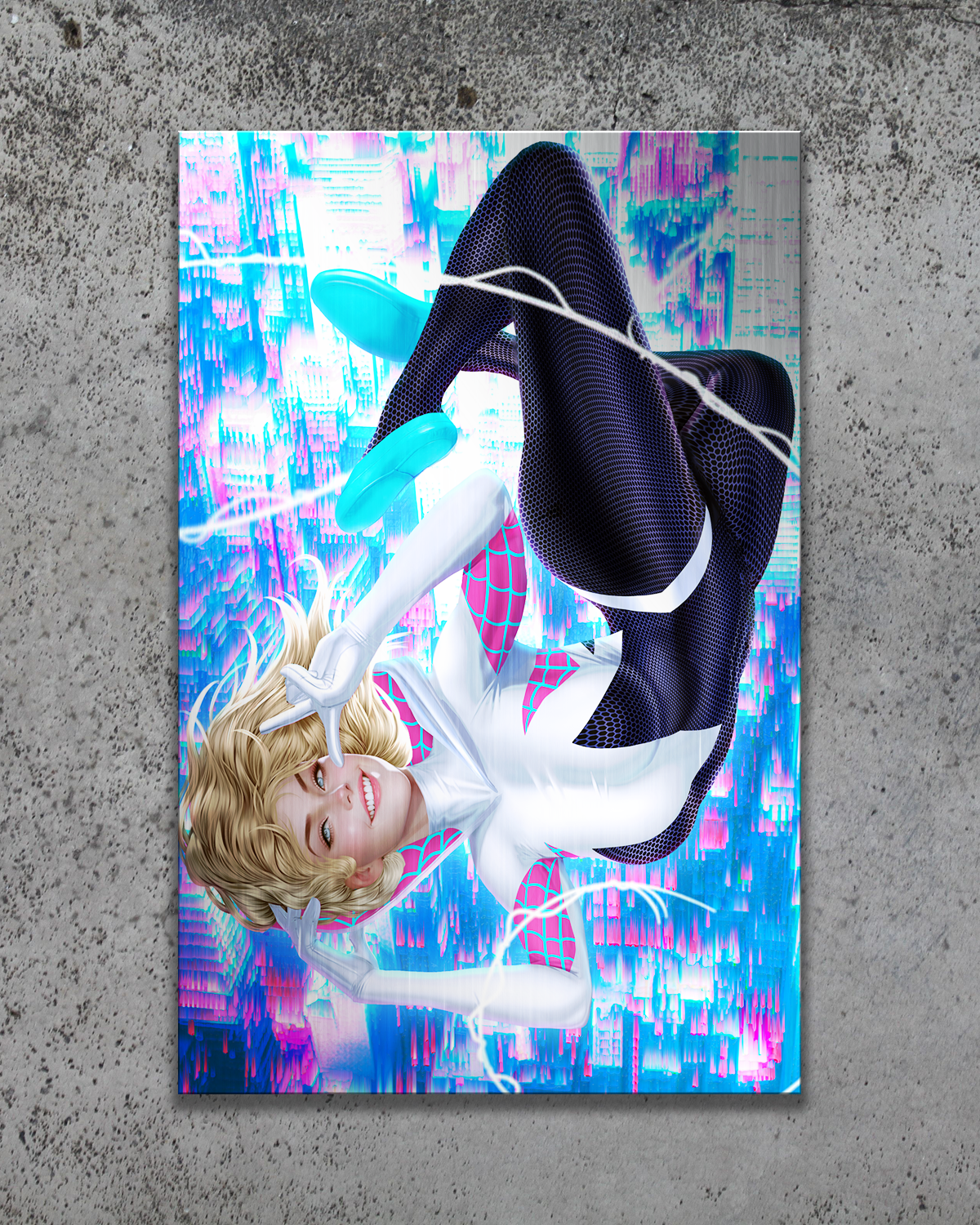 Spider-Gwen: Ghost Spider #1 Metal Print