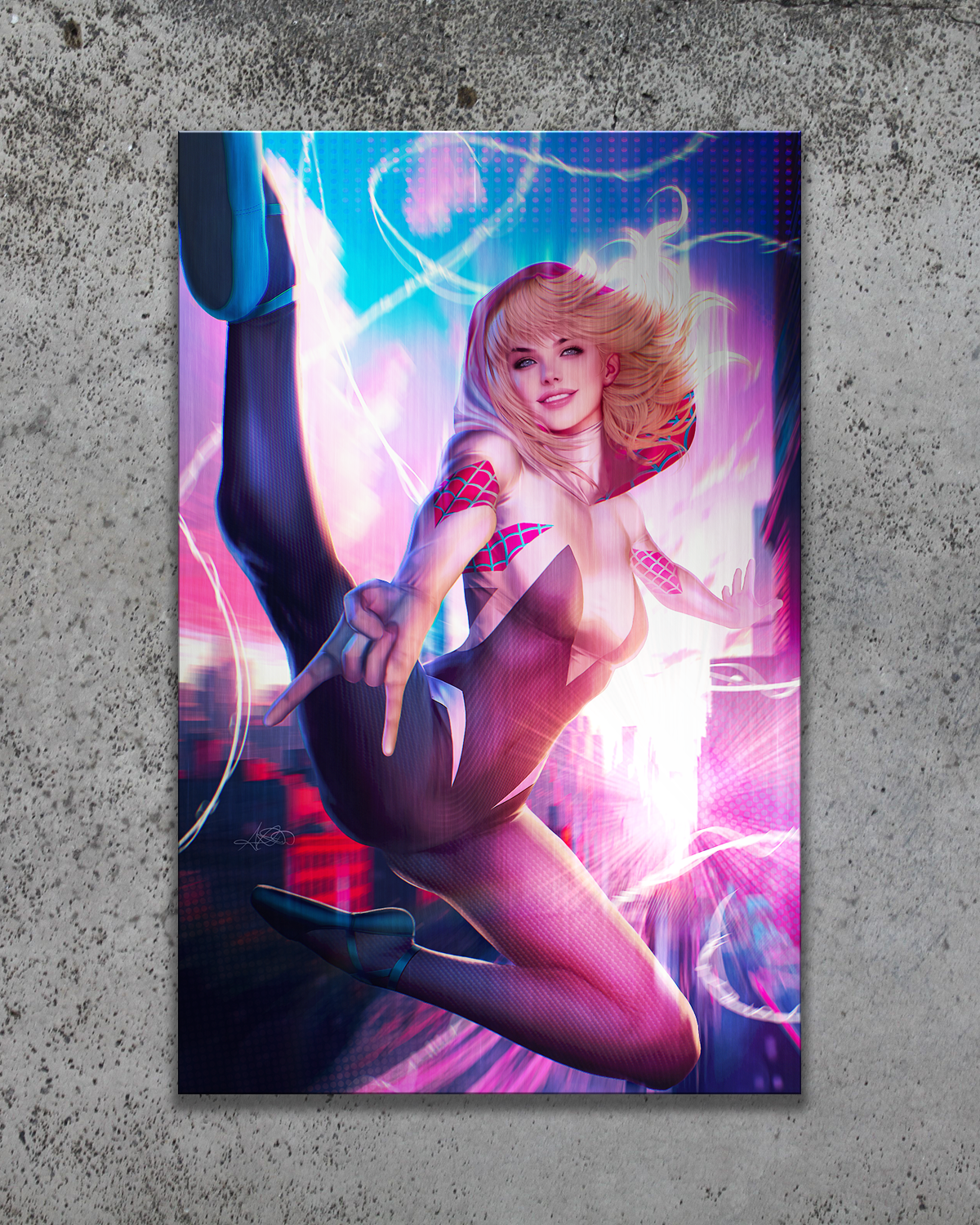 Spider-Gwen: Shadow Clones #1 Metal Print