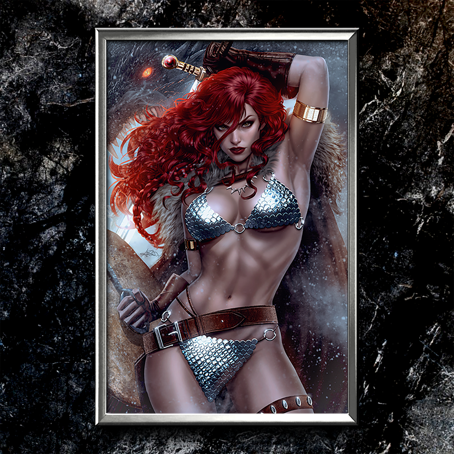 Red Sonja #11 Semi-Gloss Art Print