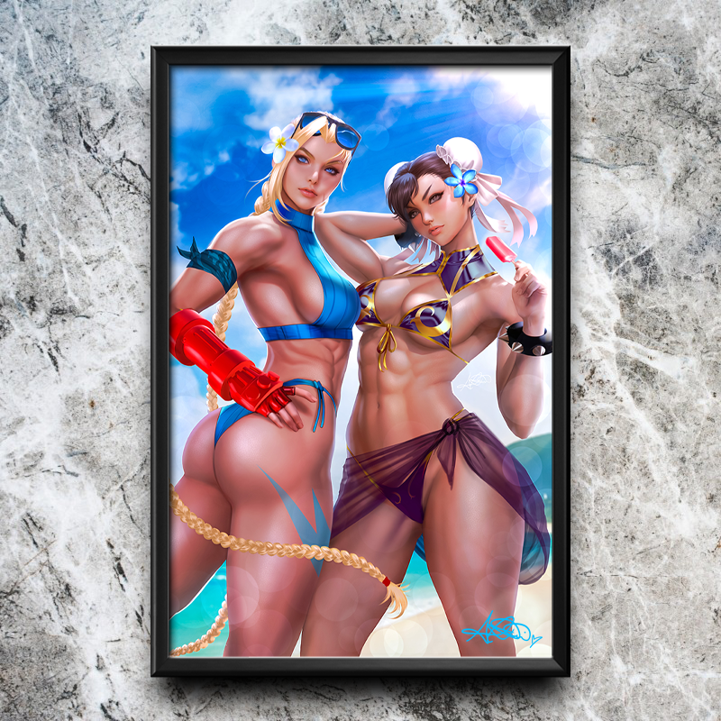 Street Fighter: Swimsuit Special #1 Semi-Gloss Art Print