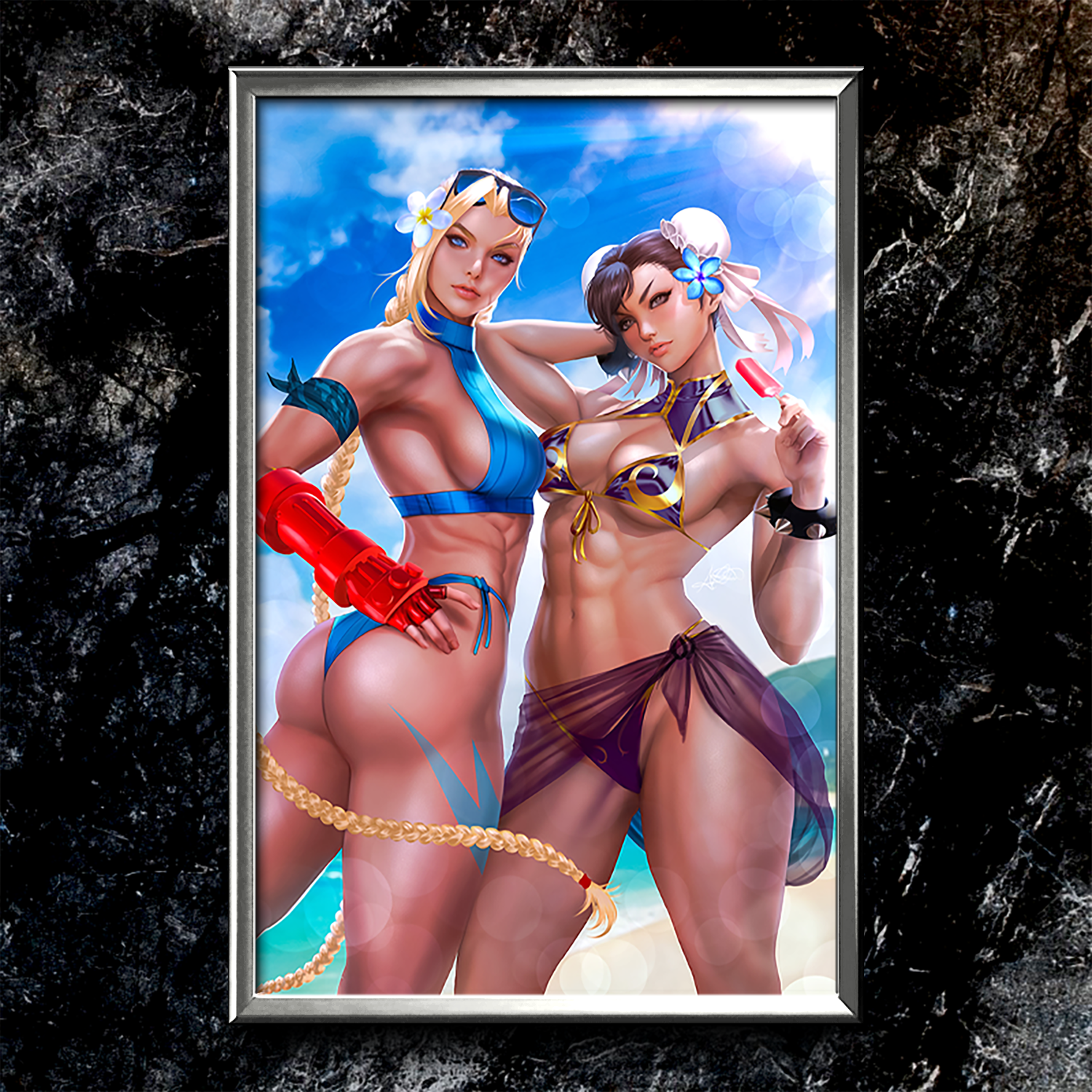 Street Fighter: Swimsuit Special #1 Semi-Gloss Art Print