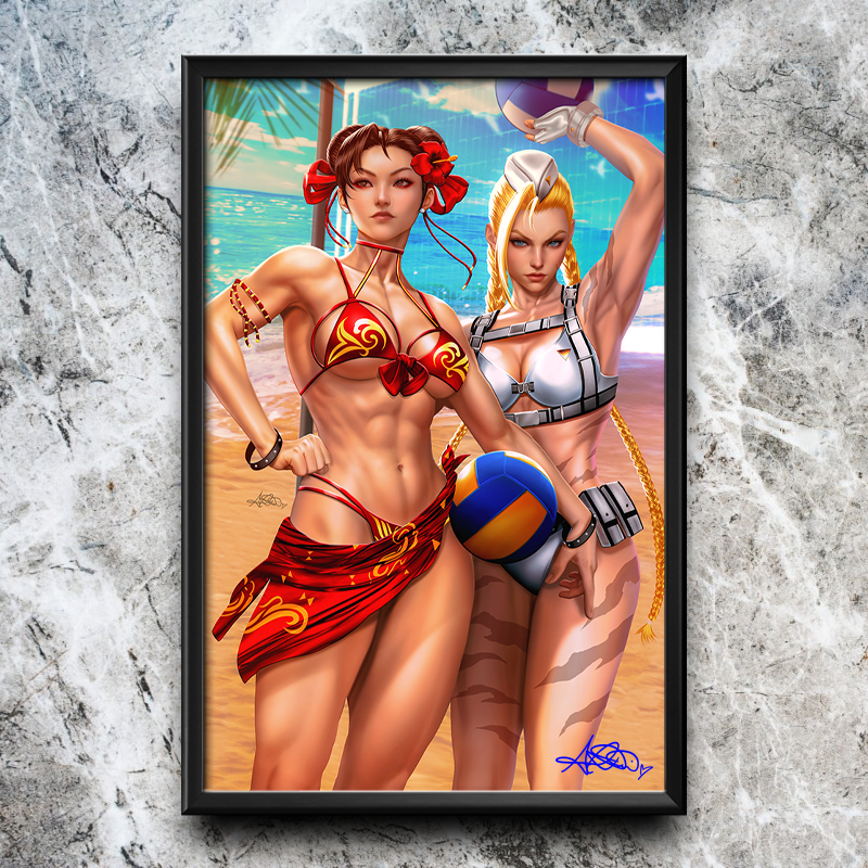 Street Fighter Swimsuit Special #1 2024 Semi-Gloss Art Print
