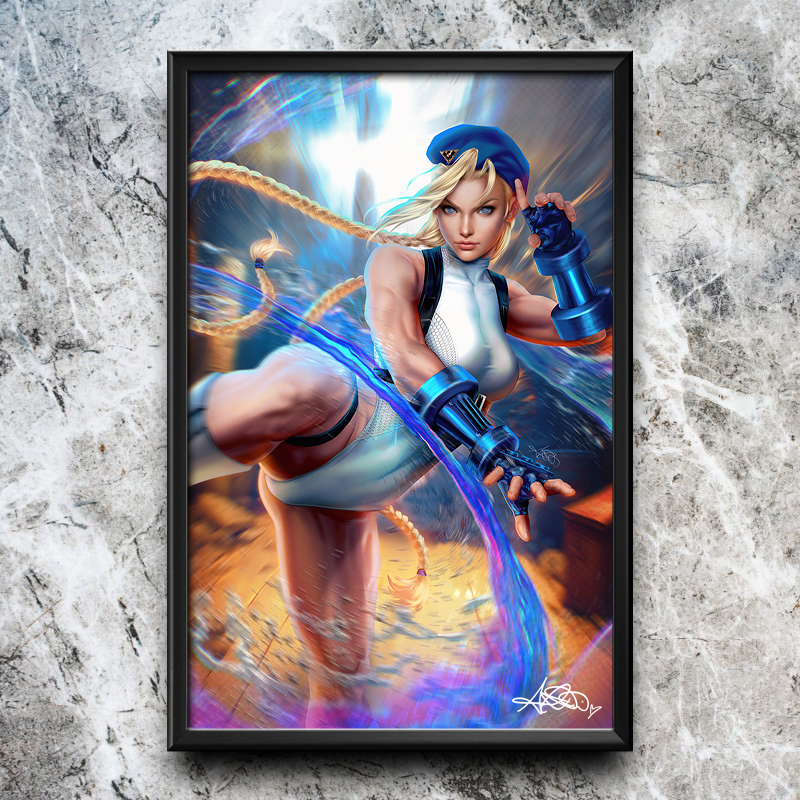 Street Fighter: Masters #1 (Cammy) Semi-Gloss Art Print