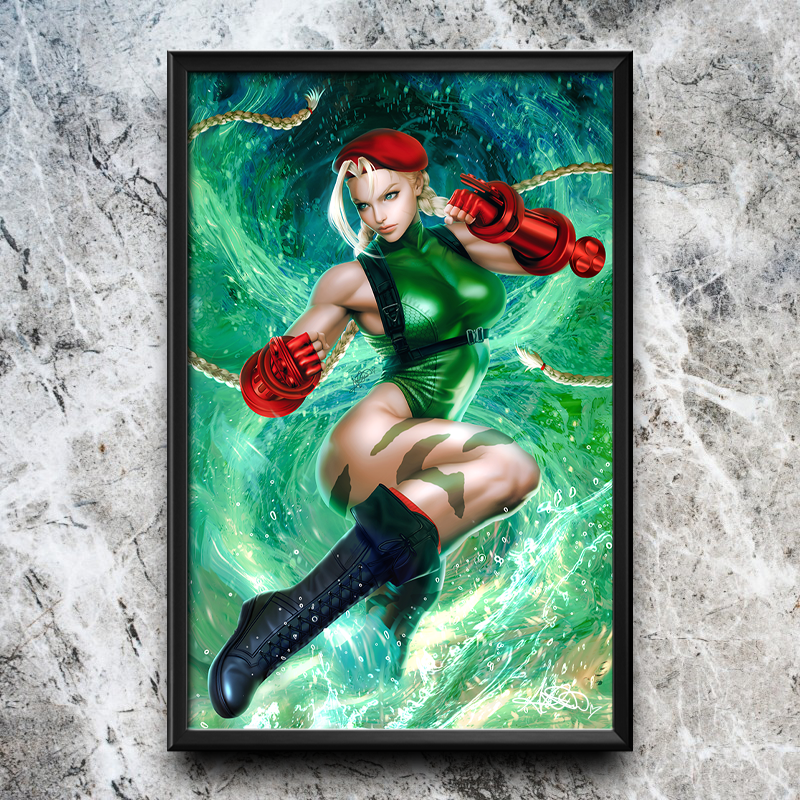 Street Fighter Omega #1 (Cammy) Semi-Gloss Art Print
