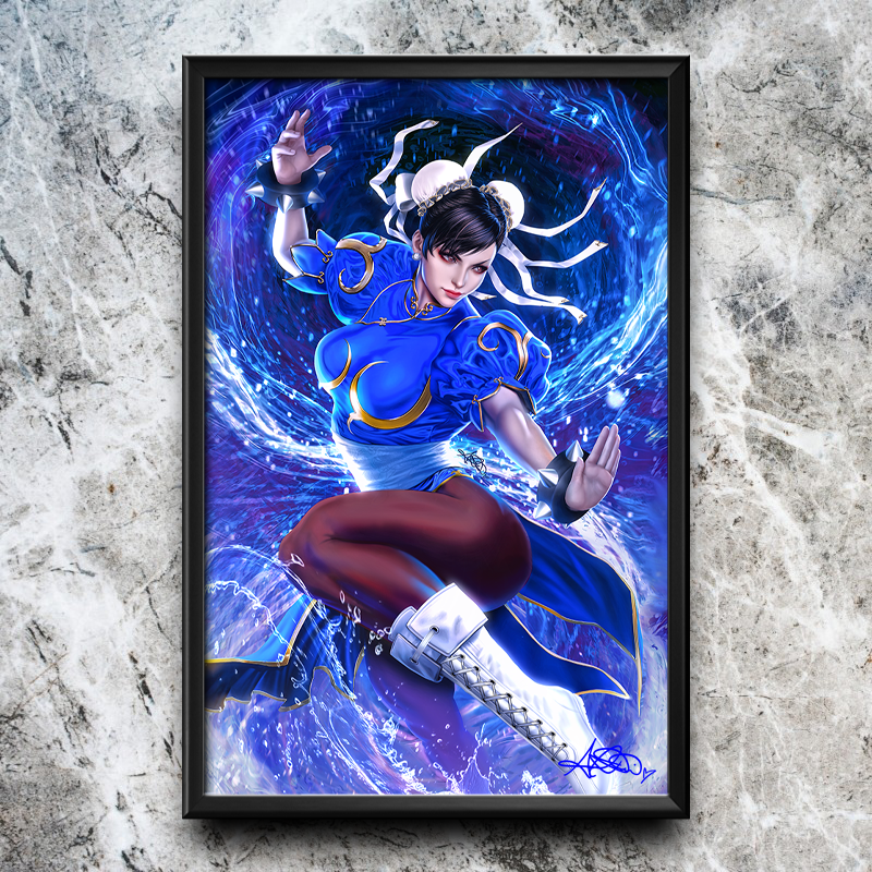 Street Fighter Omega #1 (Chun-Li) Semi-Gloss Art Print