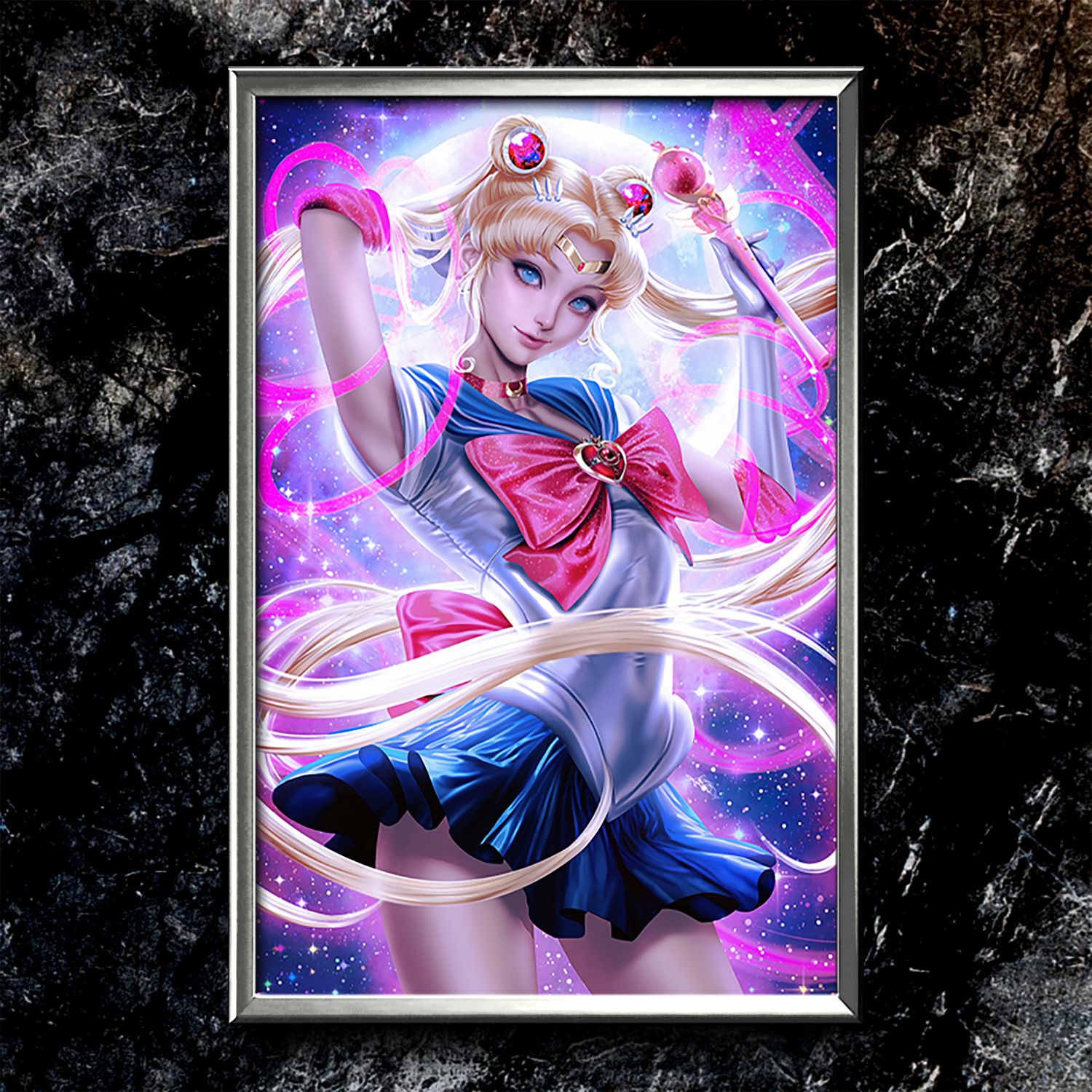 Sailor Moon "Lunar Guardian" Semi-Gloss Art Print