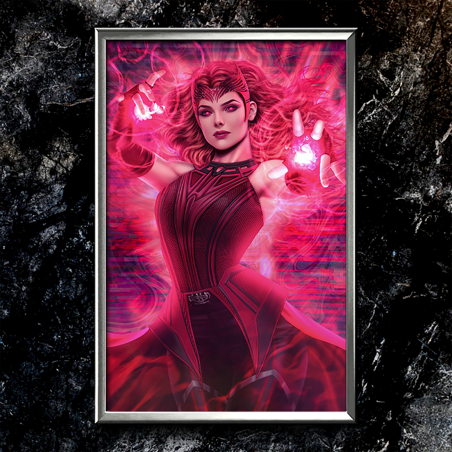 Scarlet Witch "Wandavision" Semi-Gloss Art Print