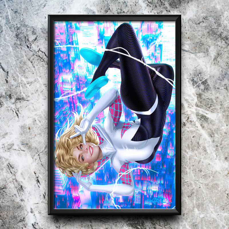Spider-Gwen: Ghost Spider #1 Semi-Gloss Art Print