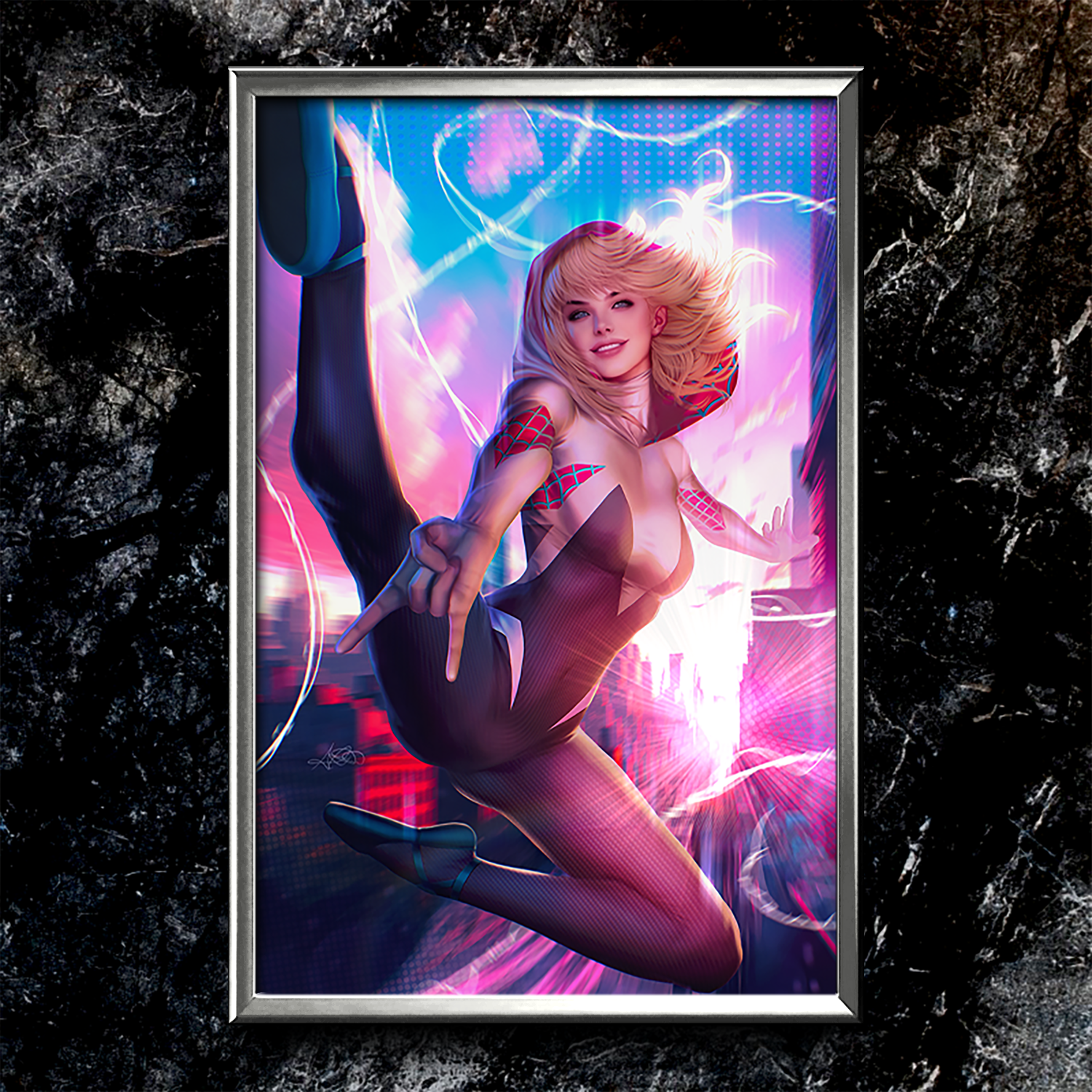 Spider-Gwen: Shadow Clones #1 Semi-Gloss Art Print