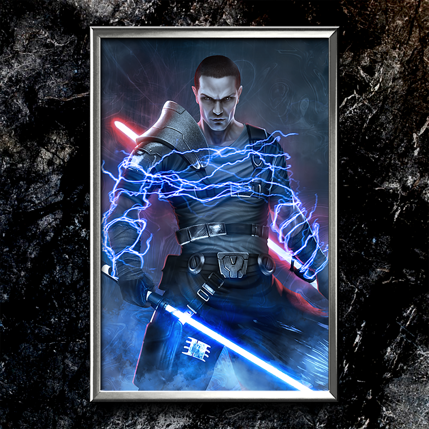 The Force Unleashed: Starkiller Semi-Gloss Art Print