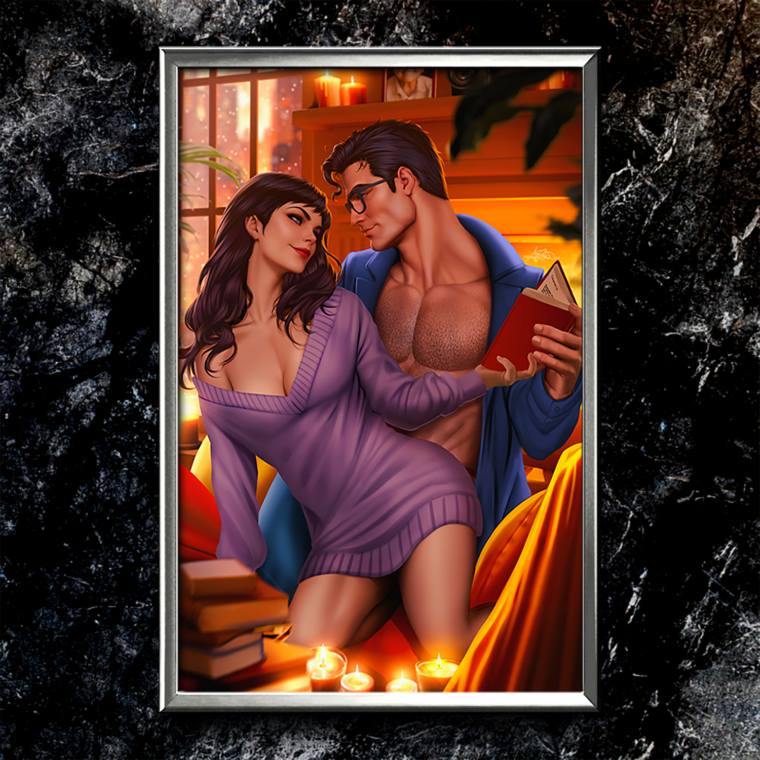 Super-Man #11 "Winter Warmth" Semi-Gloss Art Print