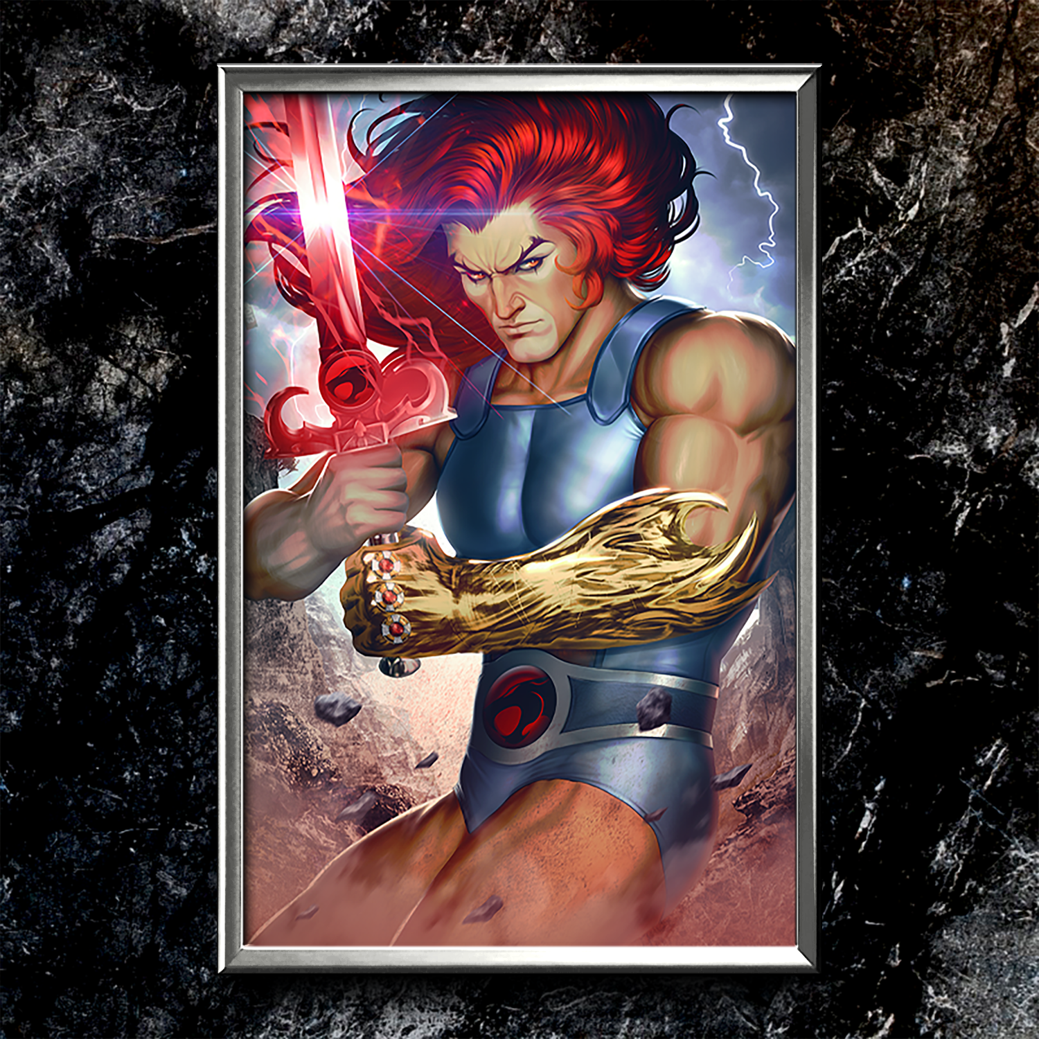 Thundercats #1 (Lion-O) Semi-Gloss Art Print