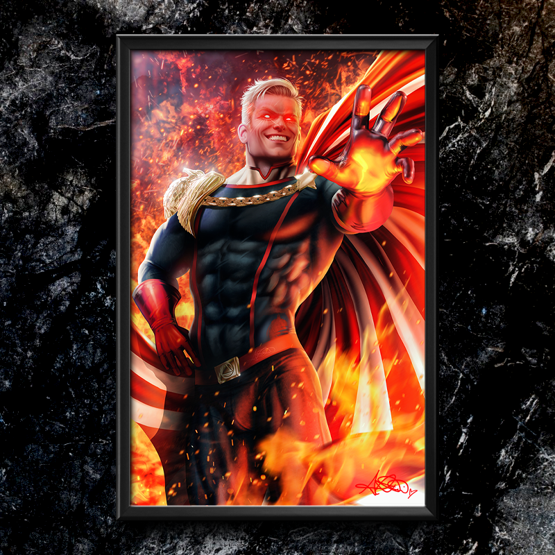 The Boys #3 Homelander Semi-Gloss Art Print