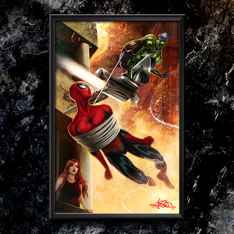 The Ultimate Spider-Man #1 Semi-Gloss Art Print