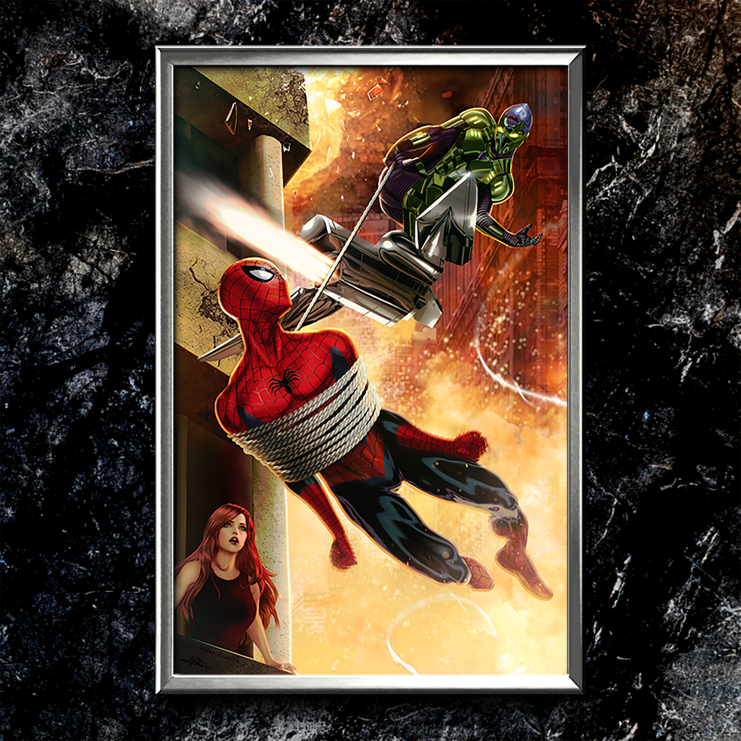 The Ultimate Spider-Man #1 Semi-Gloss Art Print