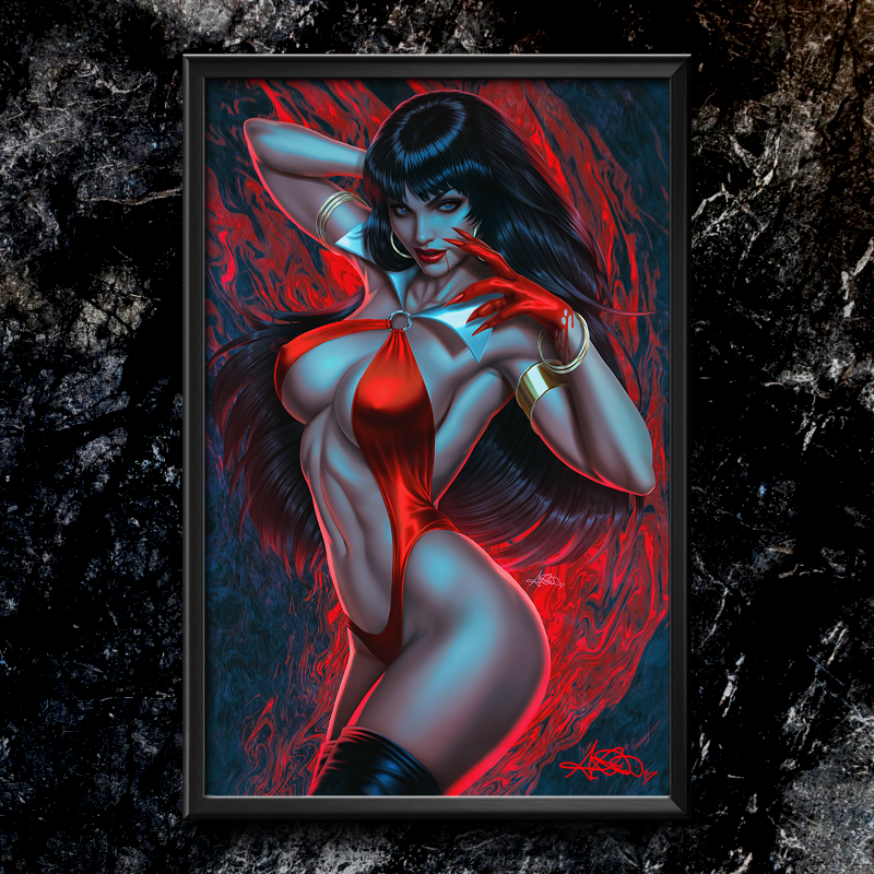 Vampirella: Dark Reflections #1 Semi-Gloss Art Print