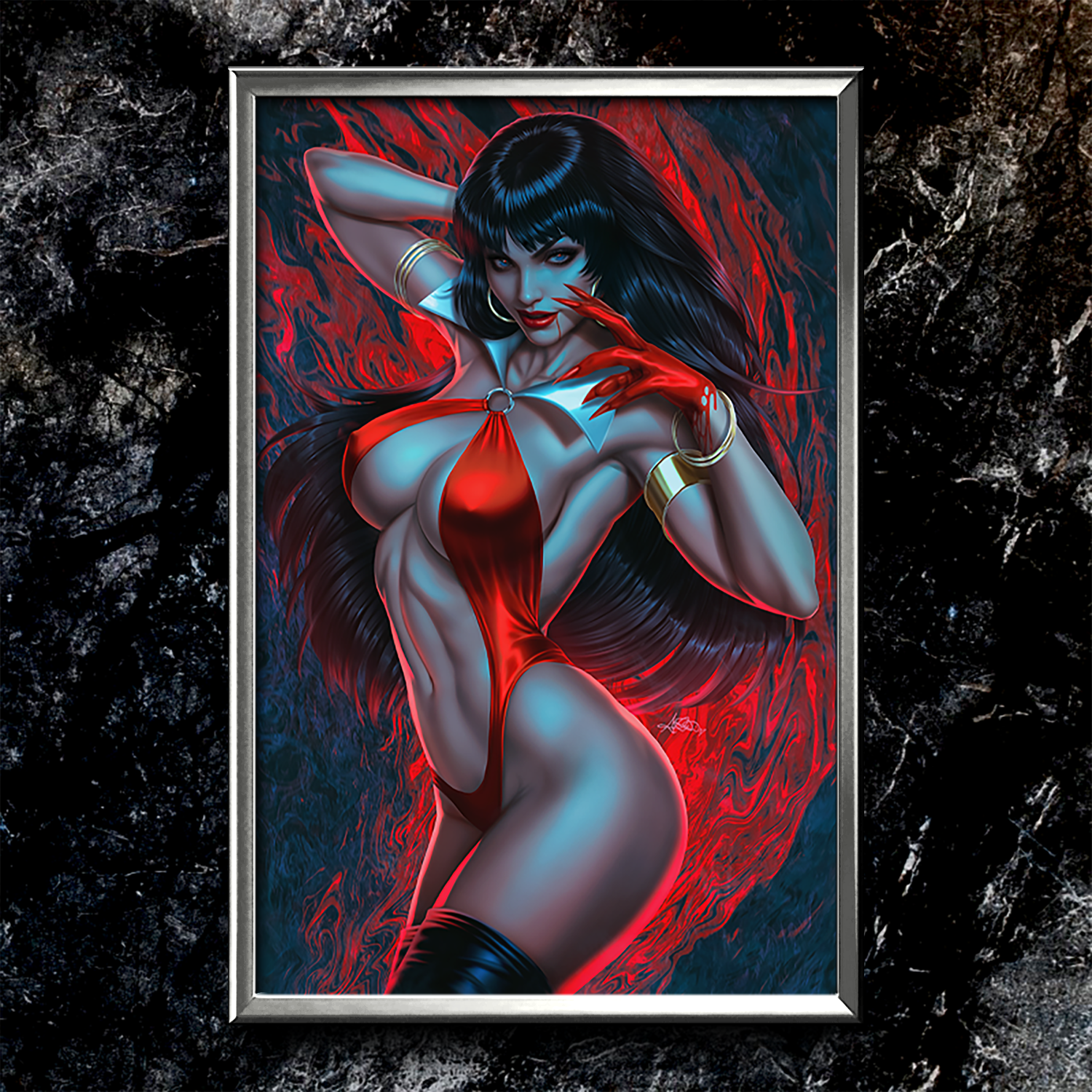 Vampirella: Dark Reflections #1 Semi-Gloss Art Print