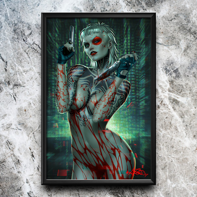 W0RLDTR33 #6 Semi-Gloss Art Print