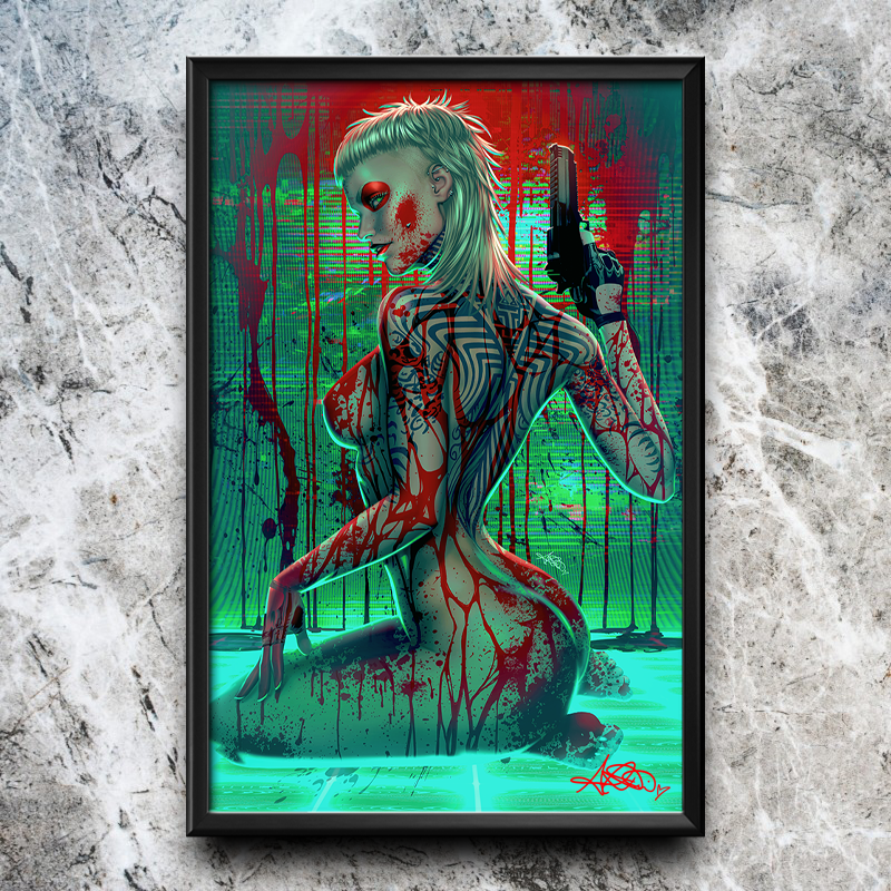 W0RLDTR33 #9 Semi-Gloss Art Print