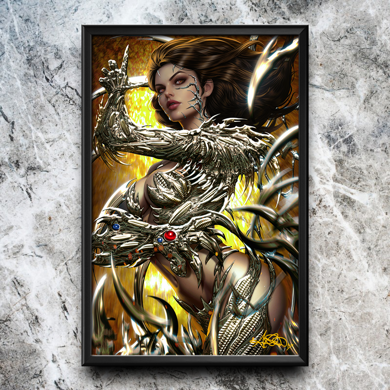 Witchblade #1 Semi-Gloss Art Print