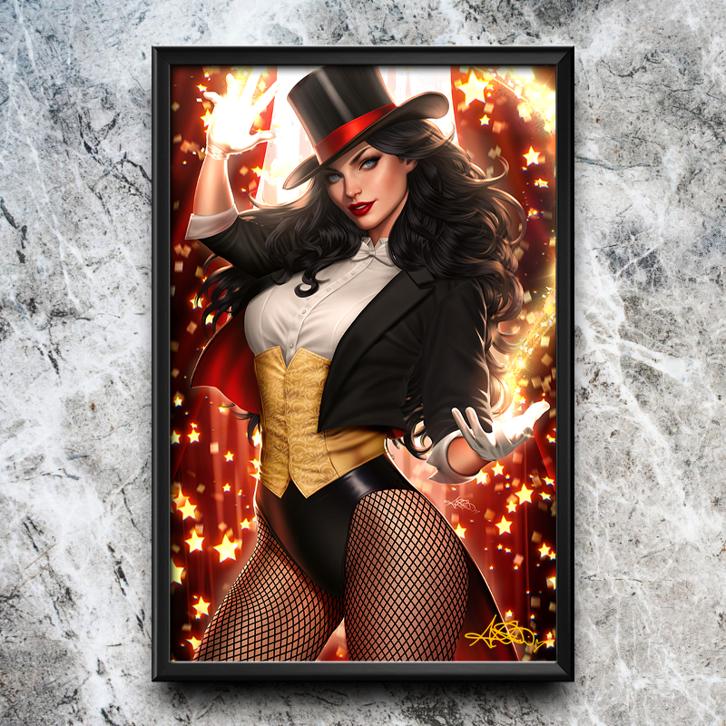 Zatanna: Bring Down the House #3 Semi-Gloss Art Print