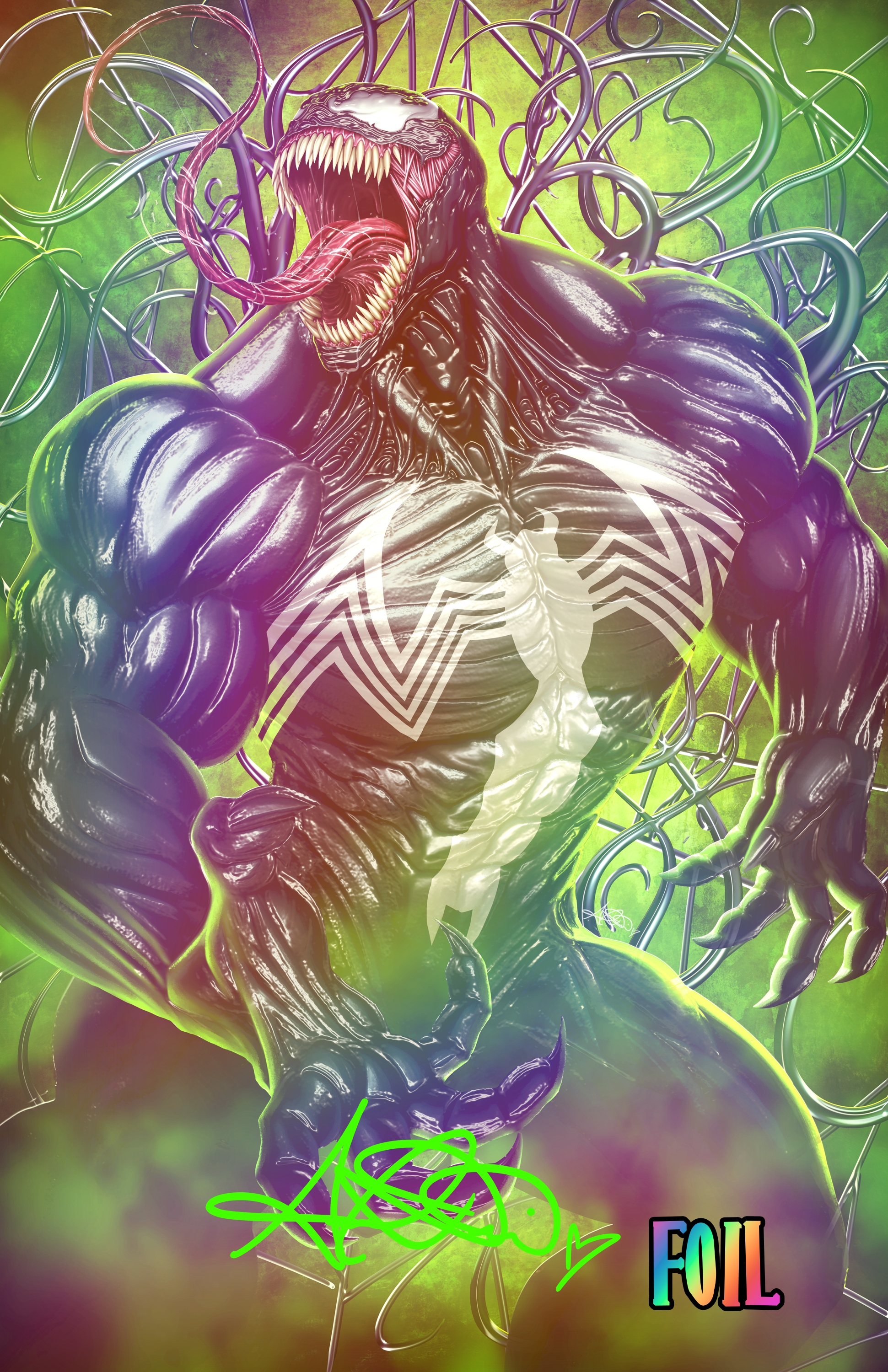 FUN SIZE "Lethal" Venom Version A Limited Art Print