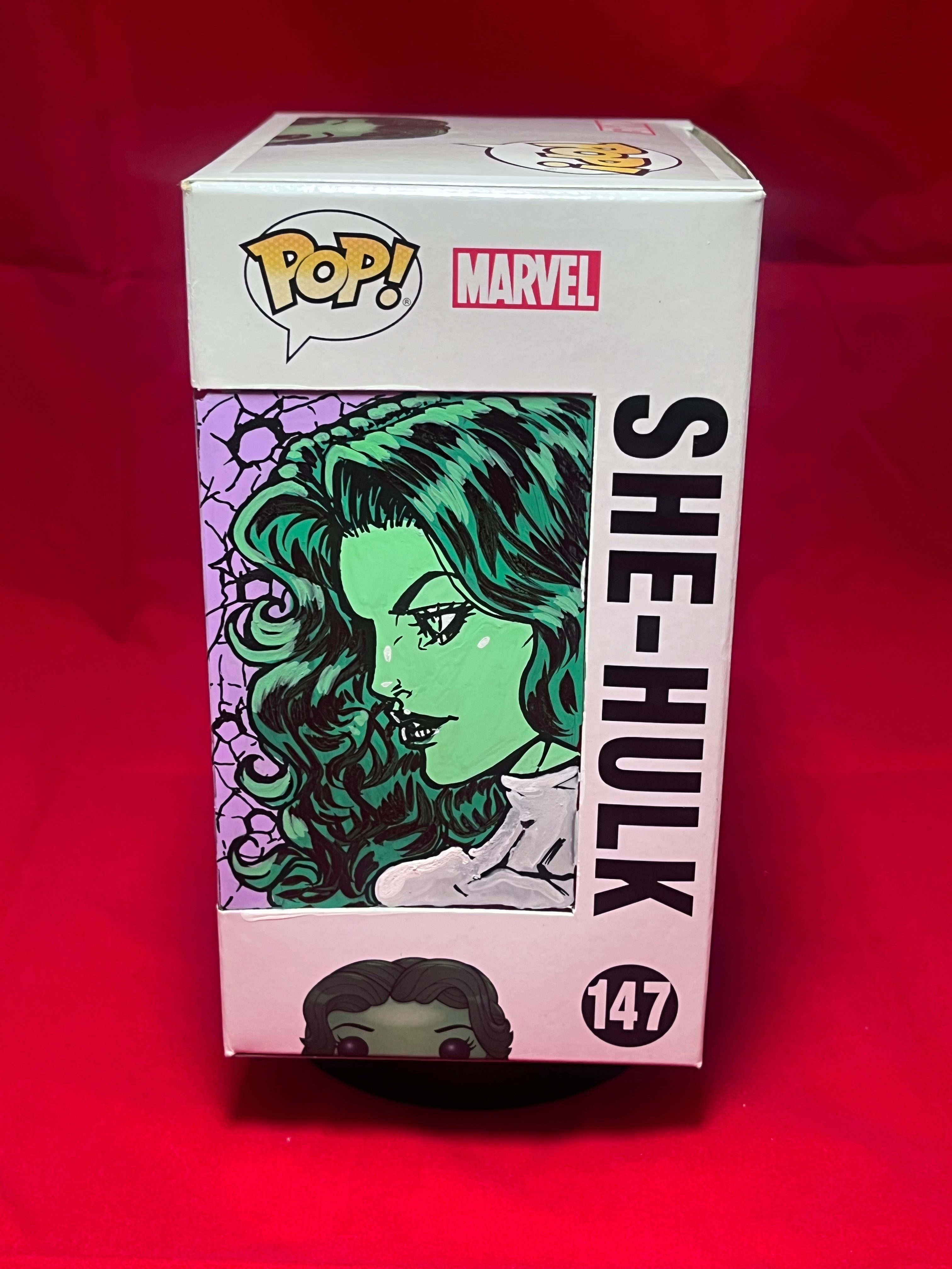 Remarked Funko Pop She-Hulk 147