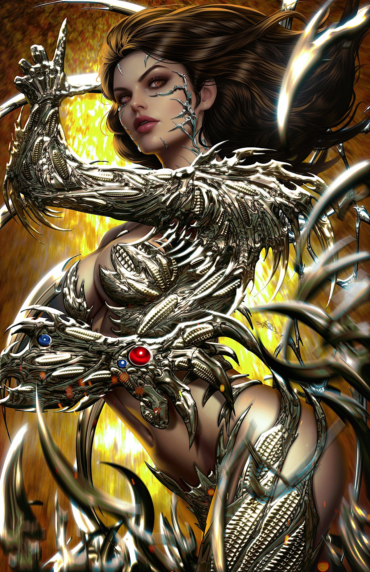 Witchblade #1 Ariel Diaz Art Exclusive Virgin Variant