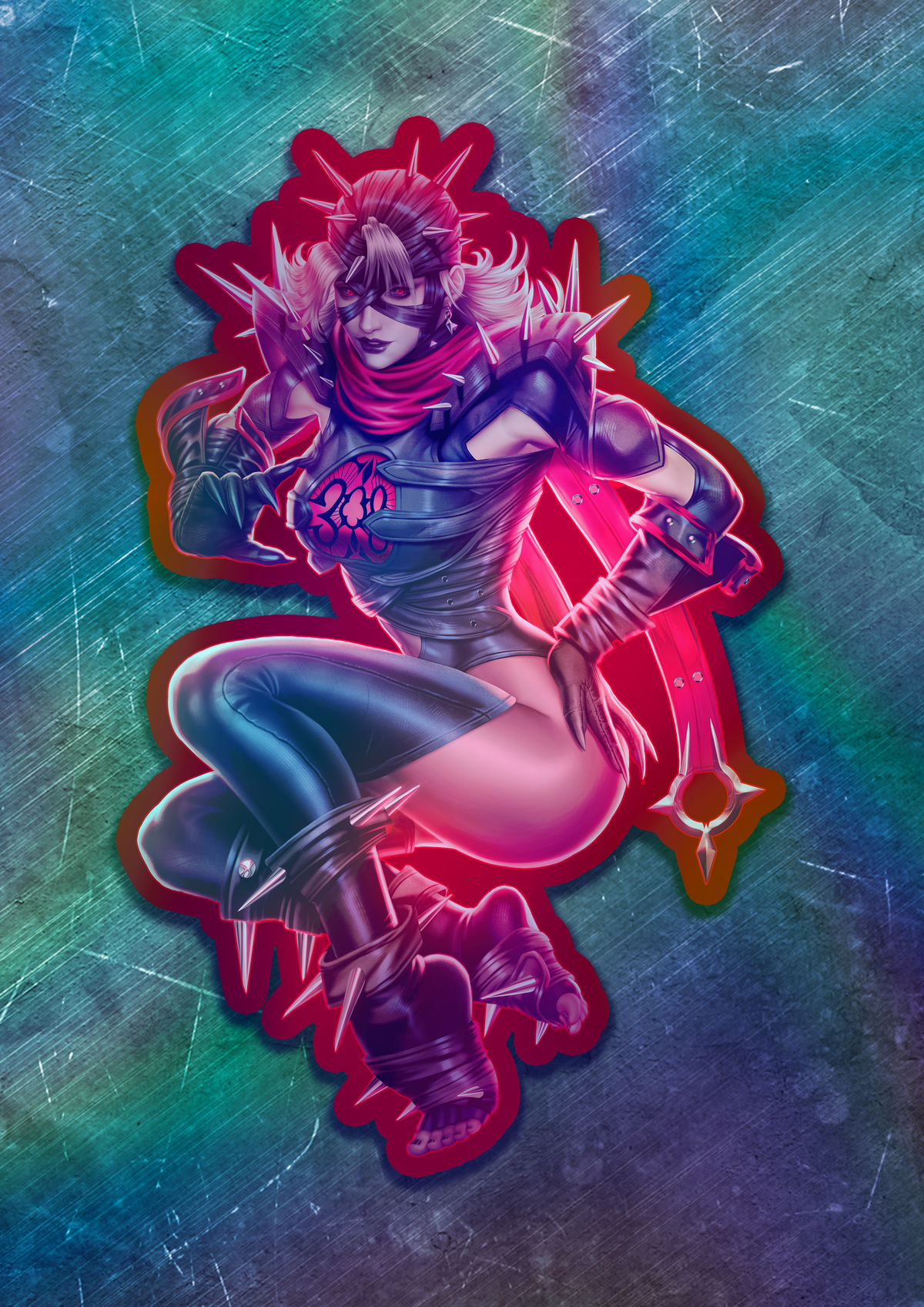 Marvel Rivals' Malice Vinyl Sticker