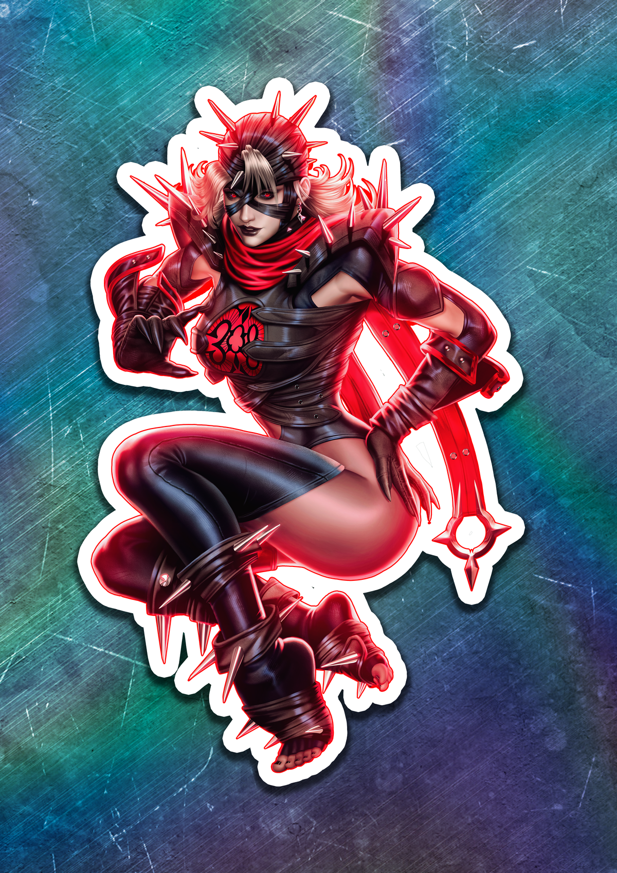 Marvel Rivals' Malice Vinyl Sticker