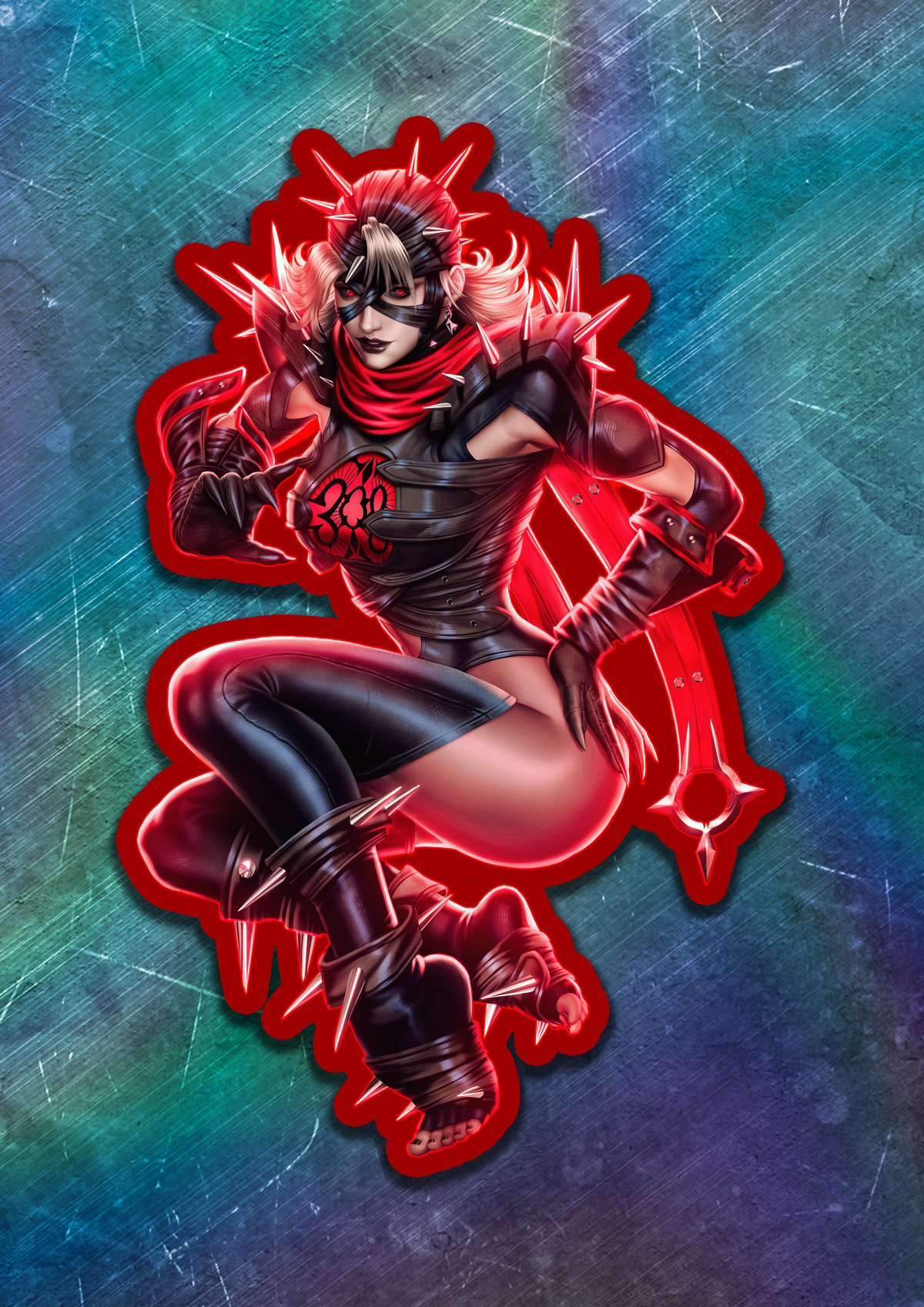 Marvel Rivals' Malice Vinyl Sticker