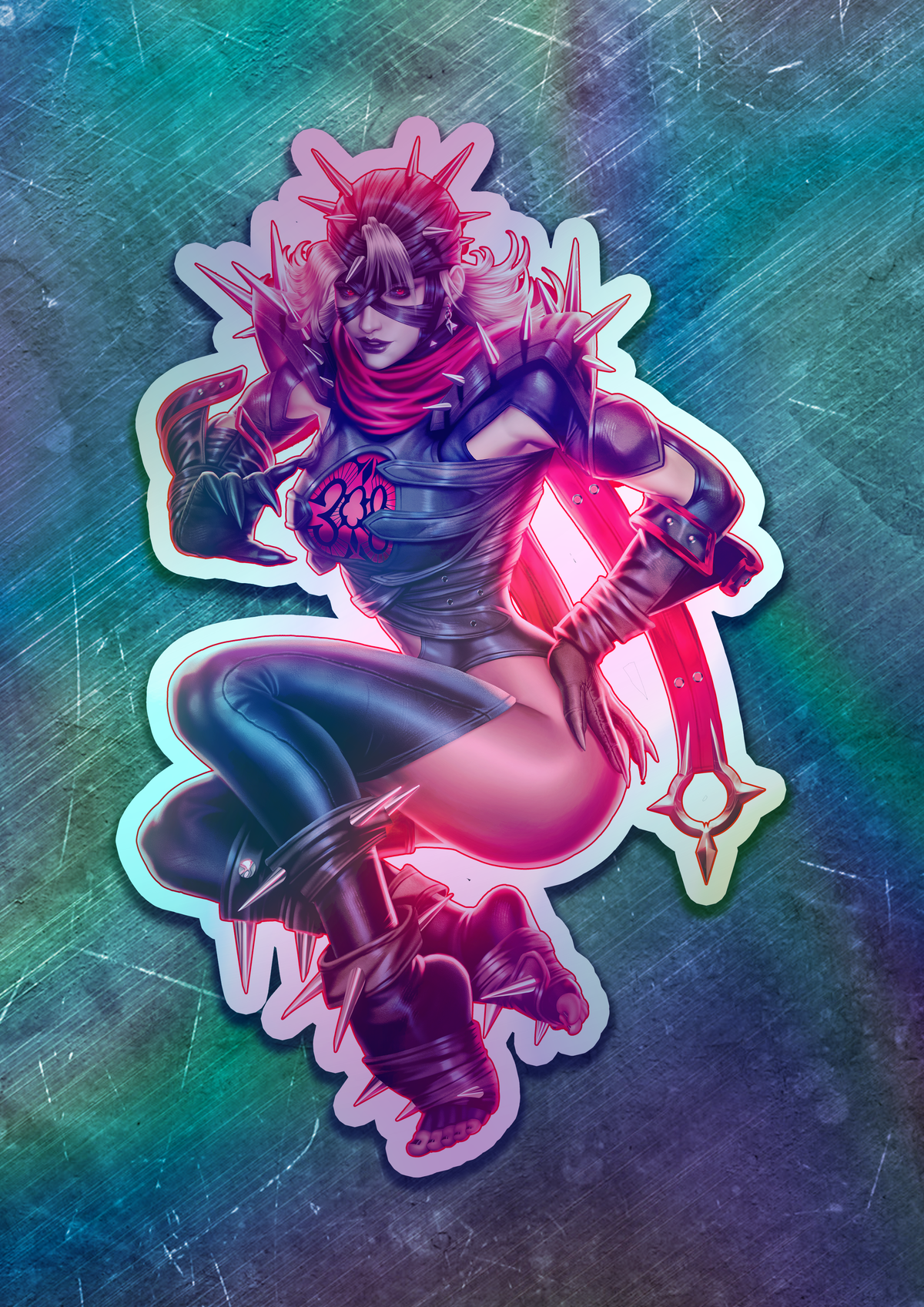 Marvel Rivals' Malice Vinyl Sticker