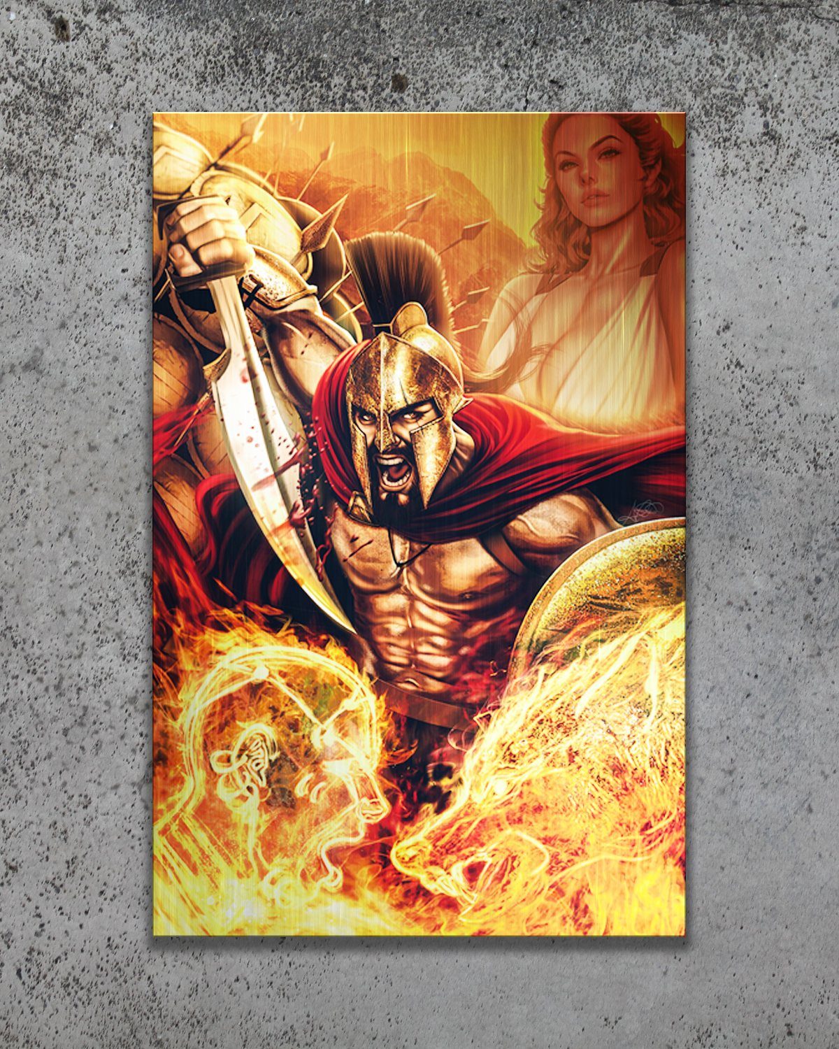 300 #1 25th Anniversary Special Metal Print