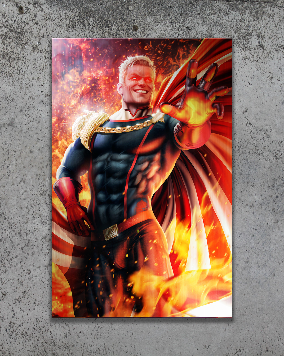 The Boys #3 Homelander Metal Print