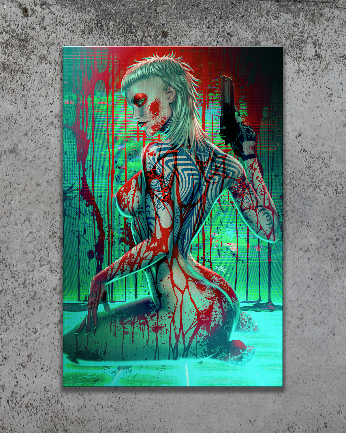 W0RLDTR33 #9 Metal Print