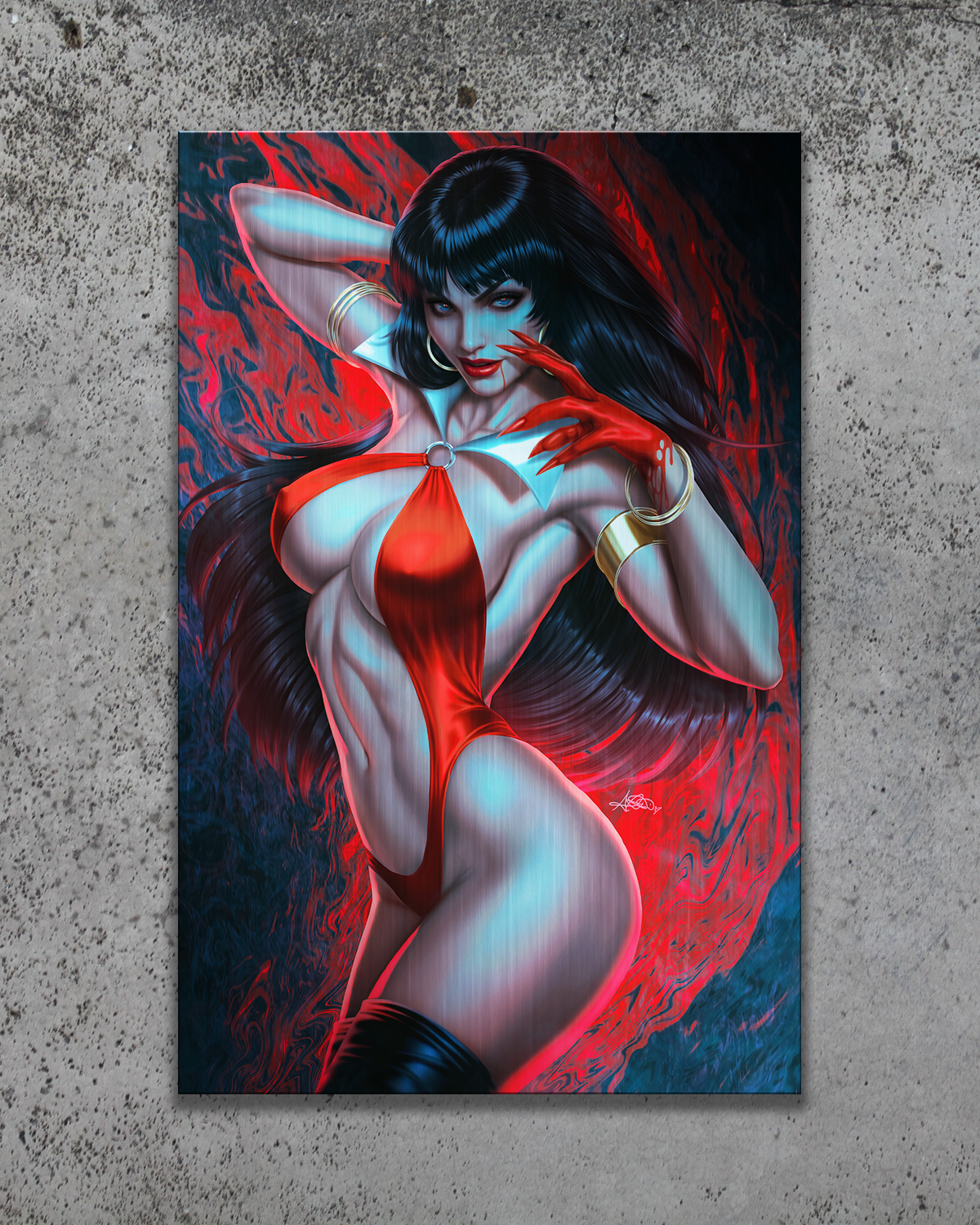Vampirella: Dark Reflections #1 Metal Print