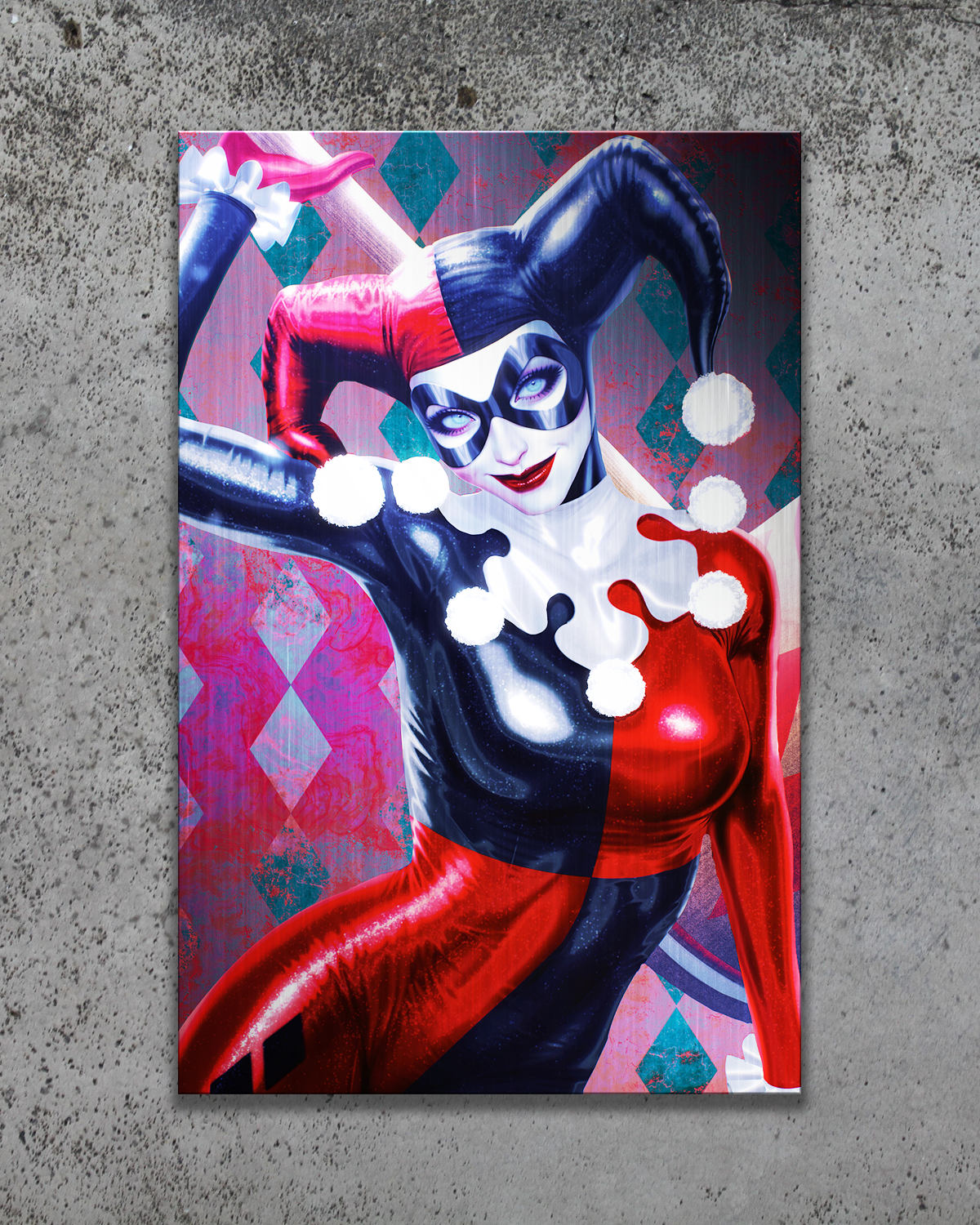 Harley Quinn Metal Print