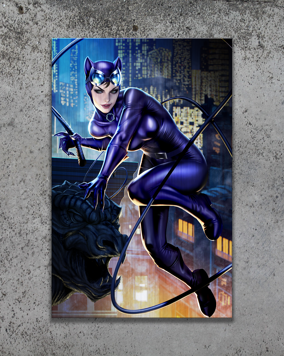 Batman #609 "Catwoman" Metal Print