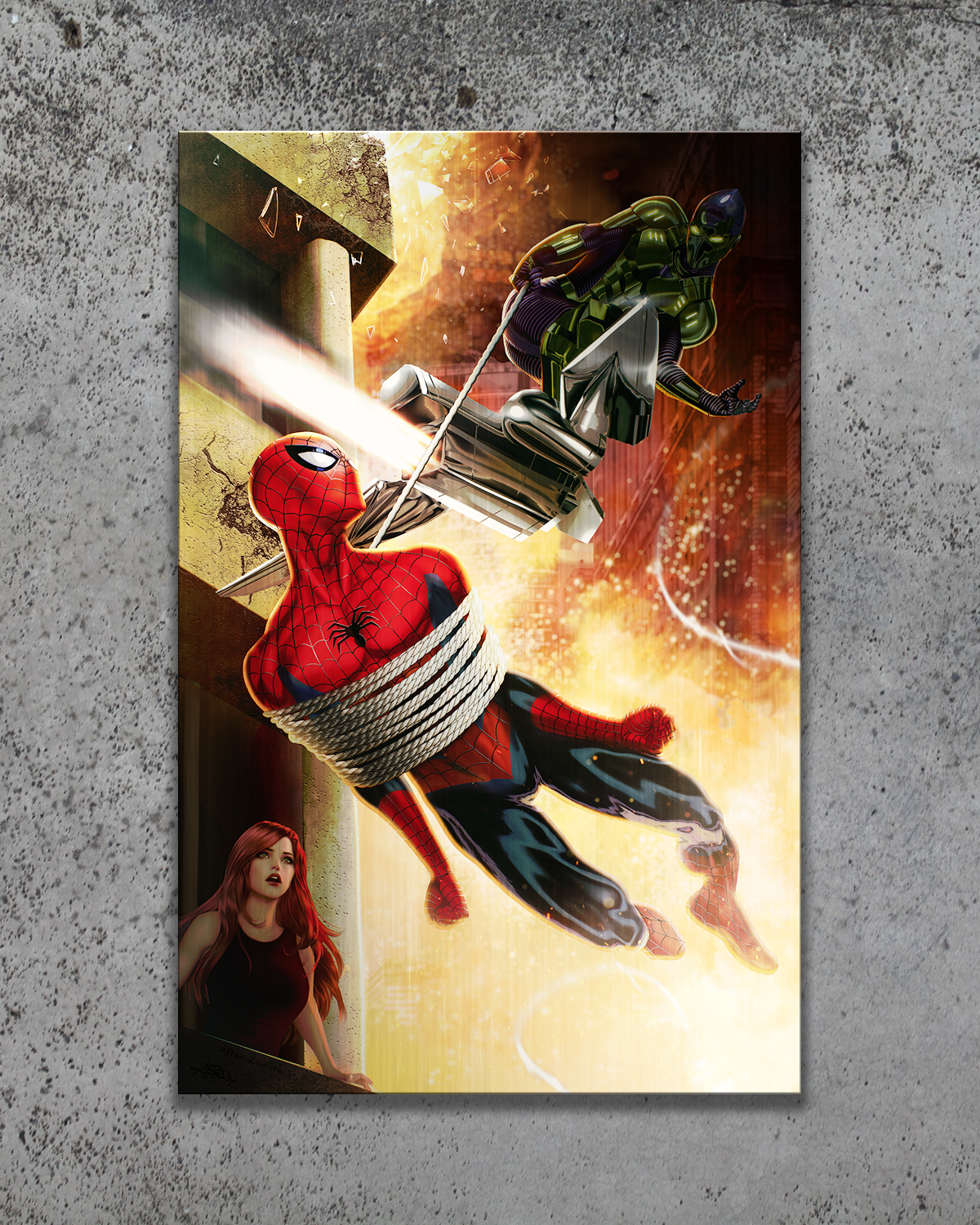 The Ultimate Spider-Man #1 Metal Print