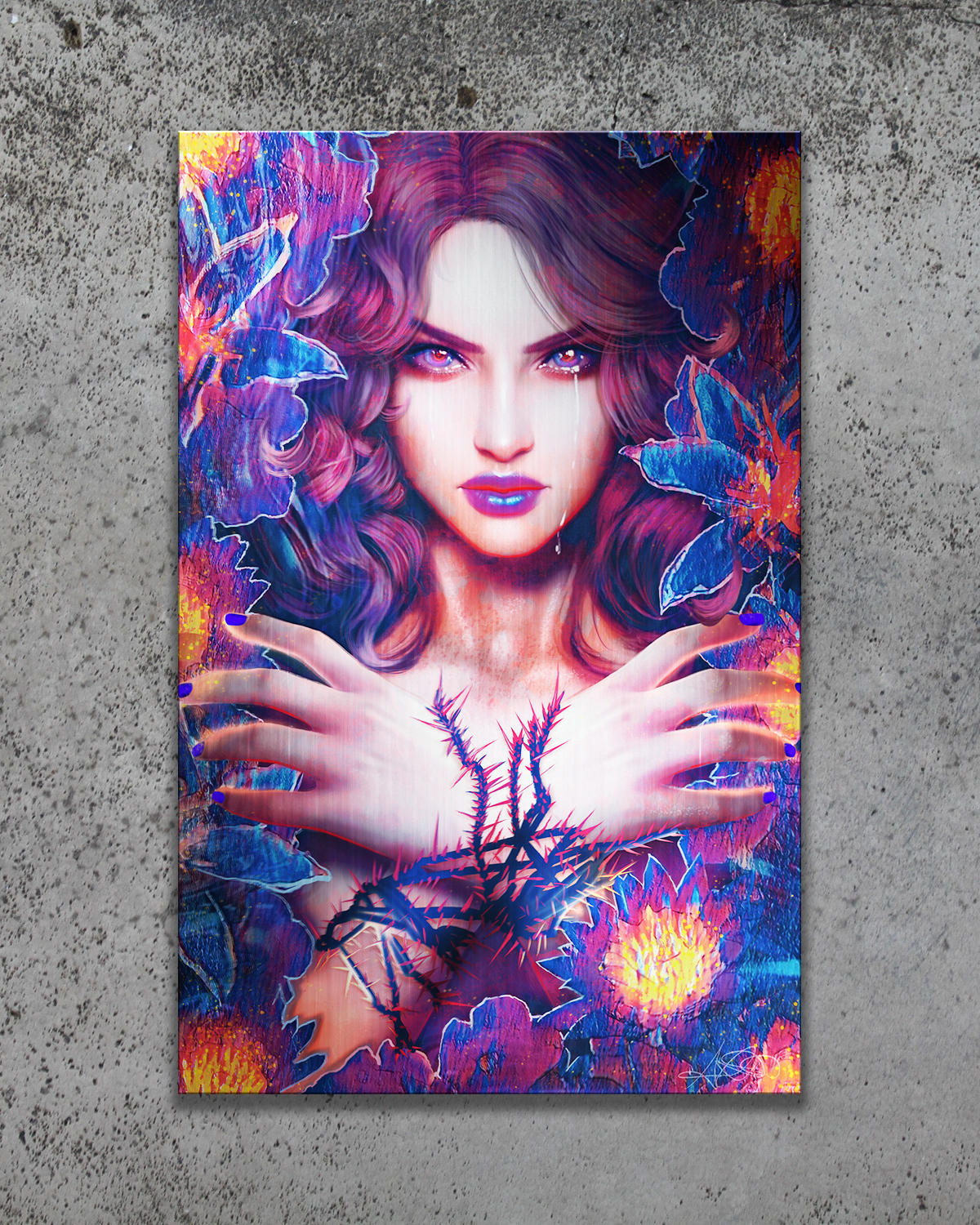 Original "Torment" Metal Print