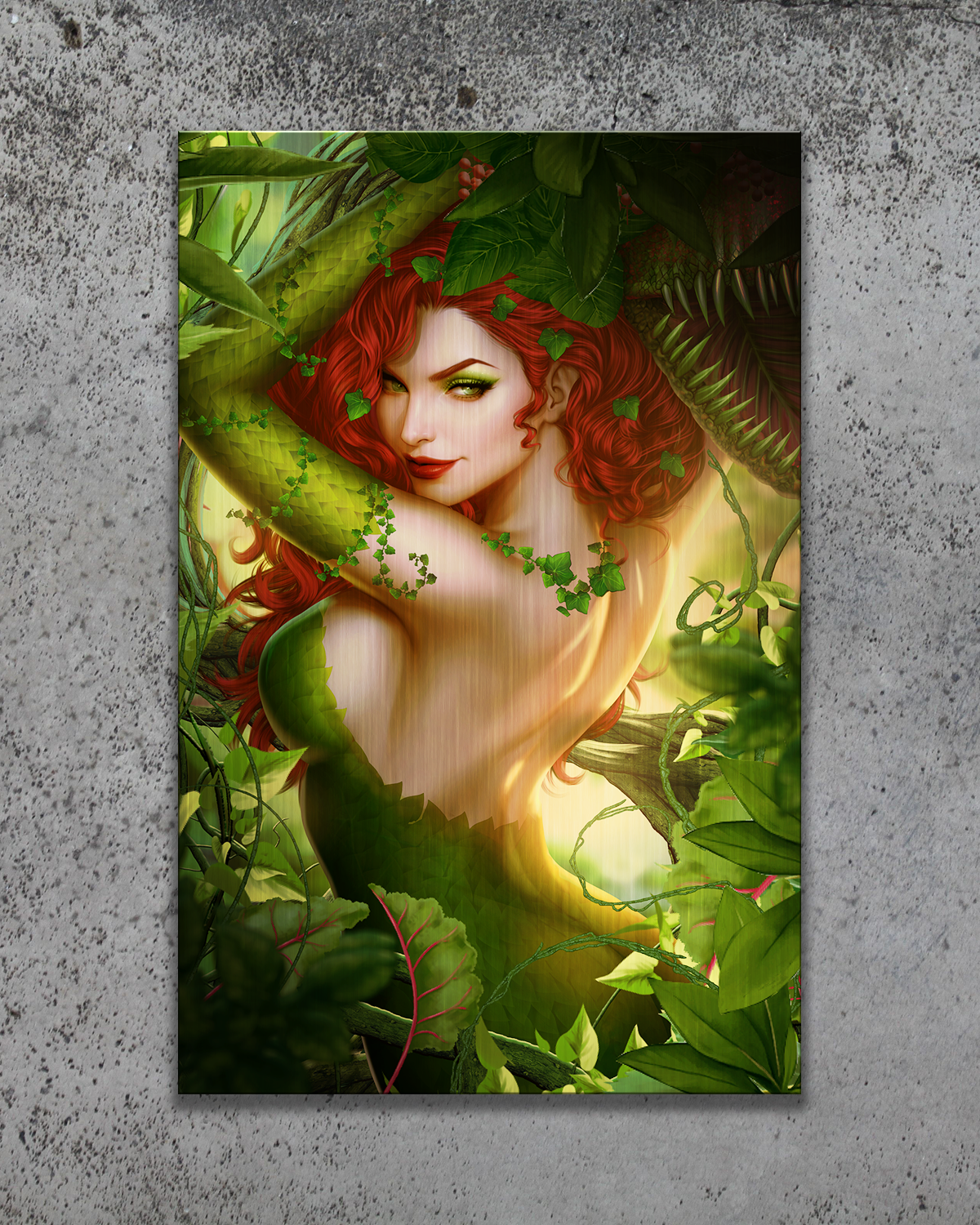 Batman #181 Poison Ivy ADA  Metal Print