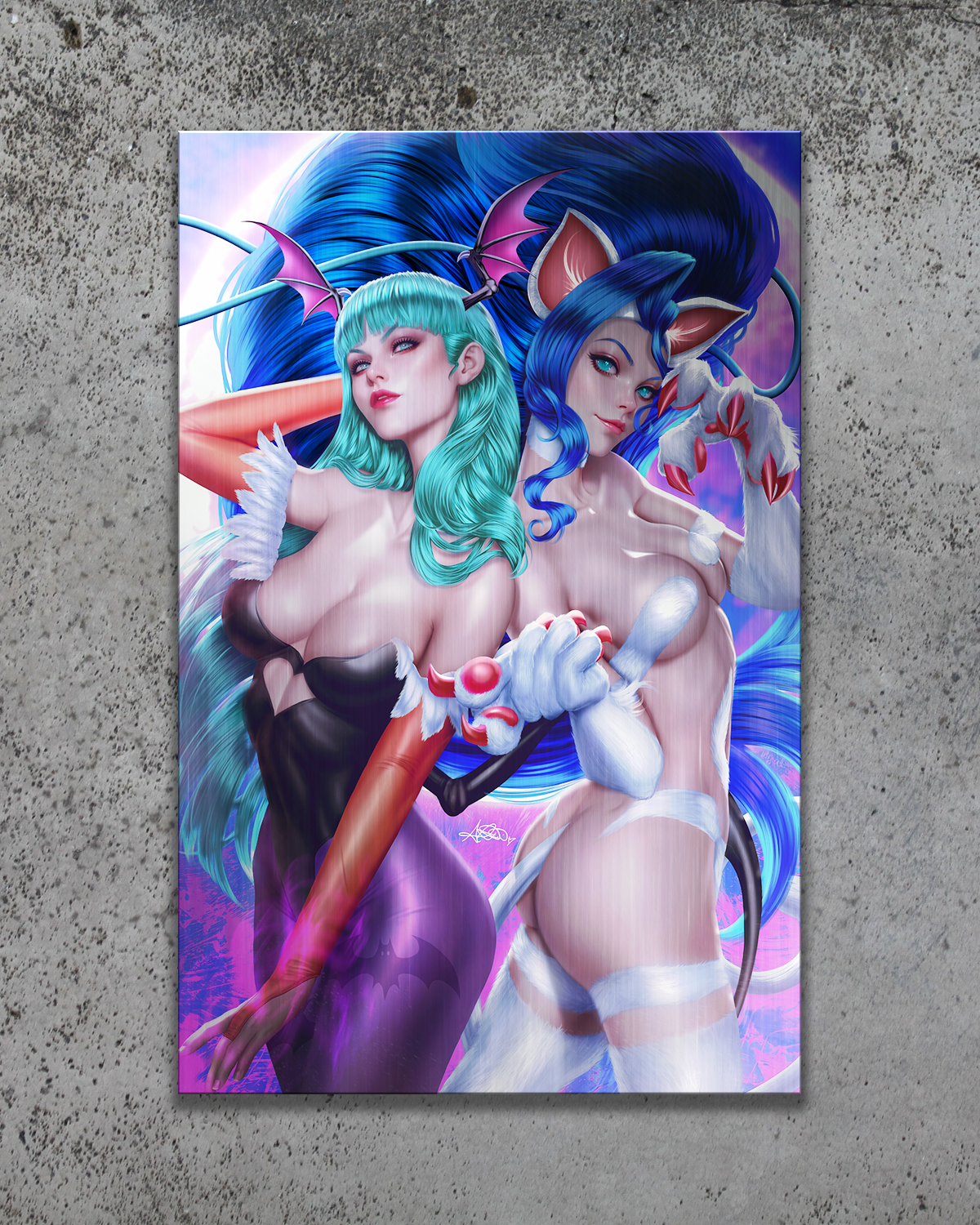Darkstalkers #1 20th Anniversary Edition  Metal Print