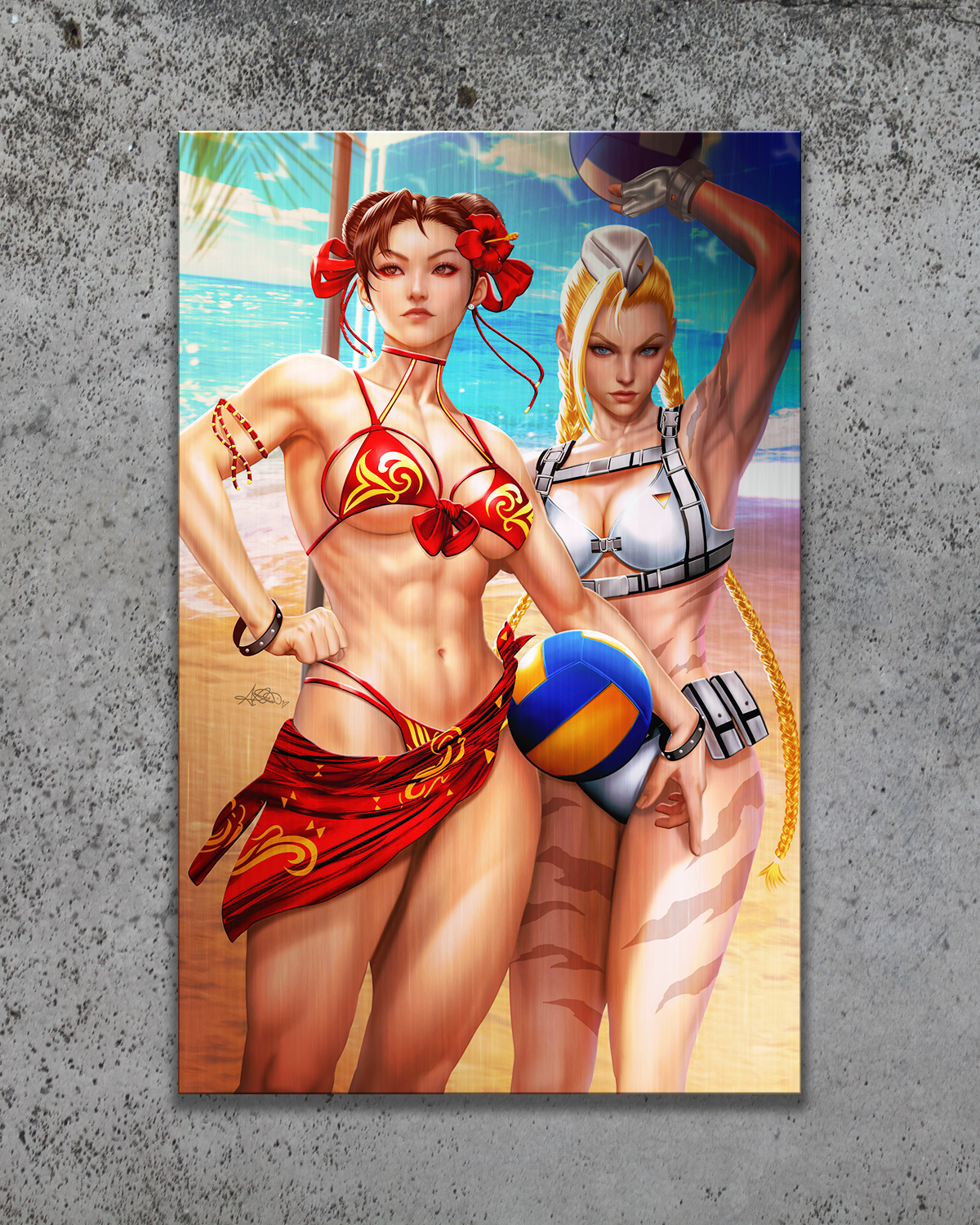 Street Fighter Swimsuit Special #1 2024 Metal Print